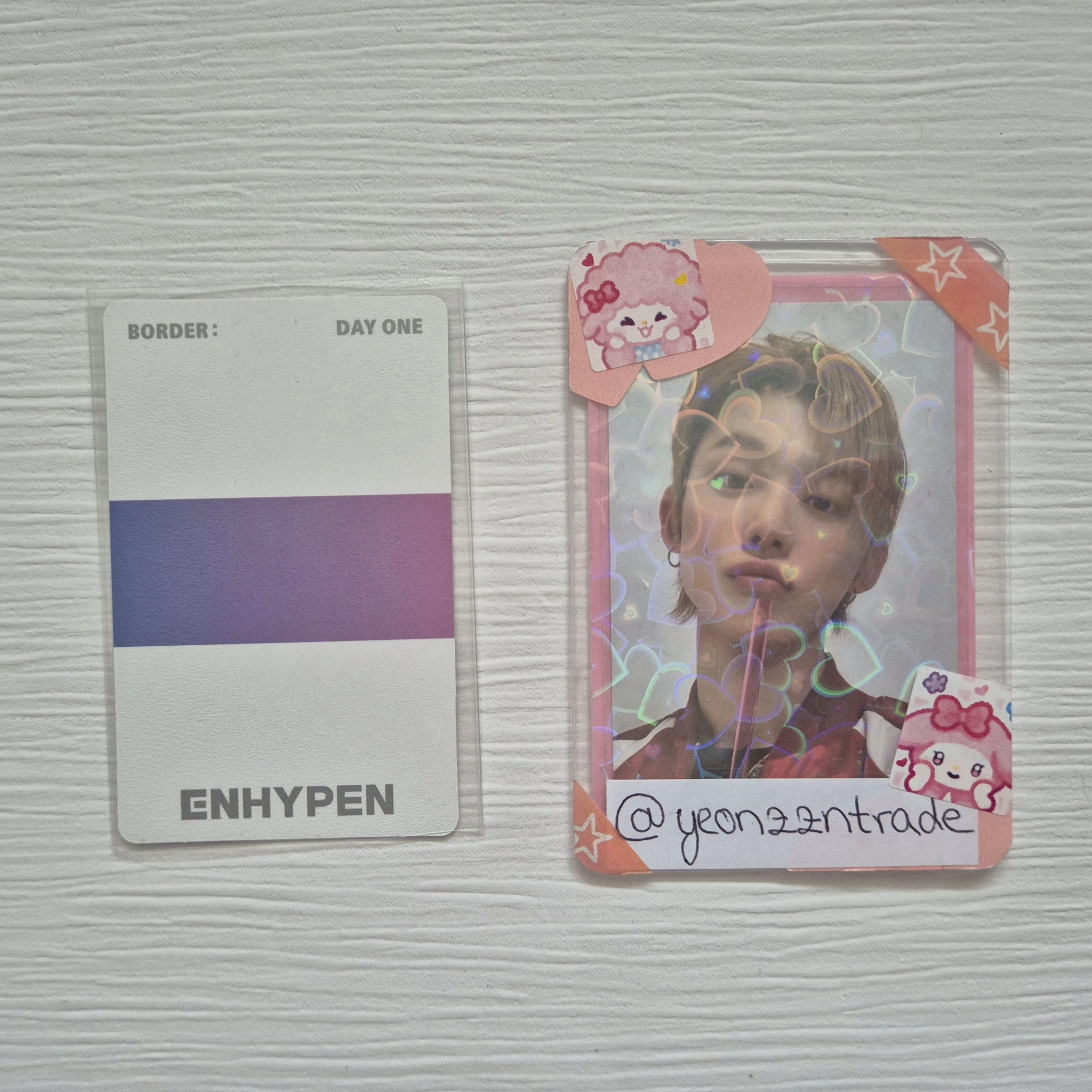 ENHYPEN Jay ENHYPEN - Jay - BORDER : DAY ONE Album album photocard dawn version listing photo 2