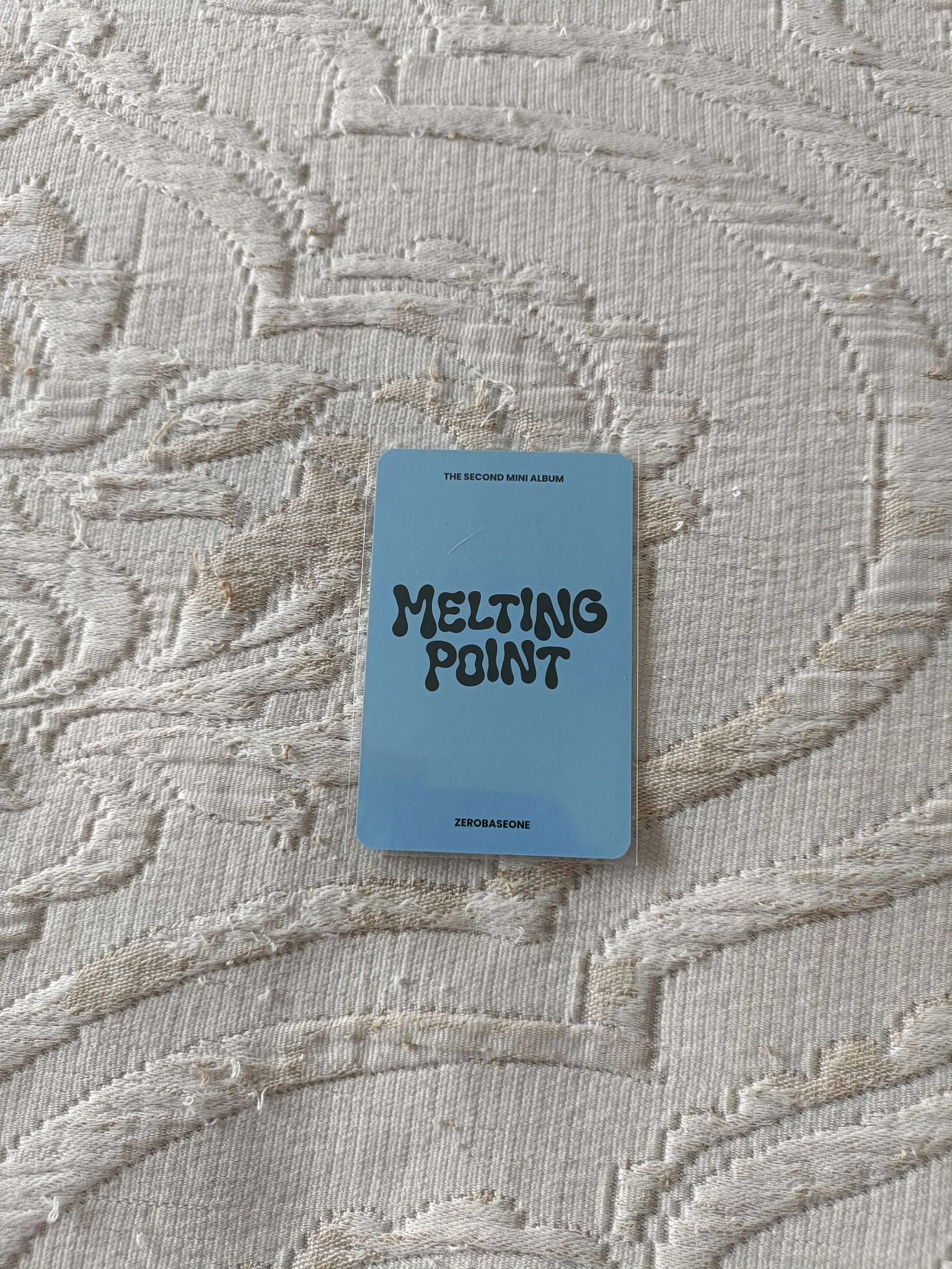 ZEROBASEONE Gyuvin ZEROBASEONE - Gyuvin - Melting Point Album musicplant (music plant) pob (pre-order benefit) round 2 listing photo 2