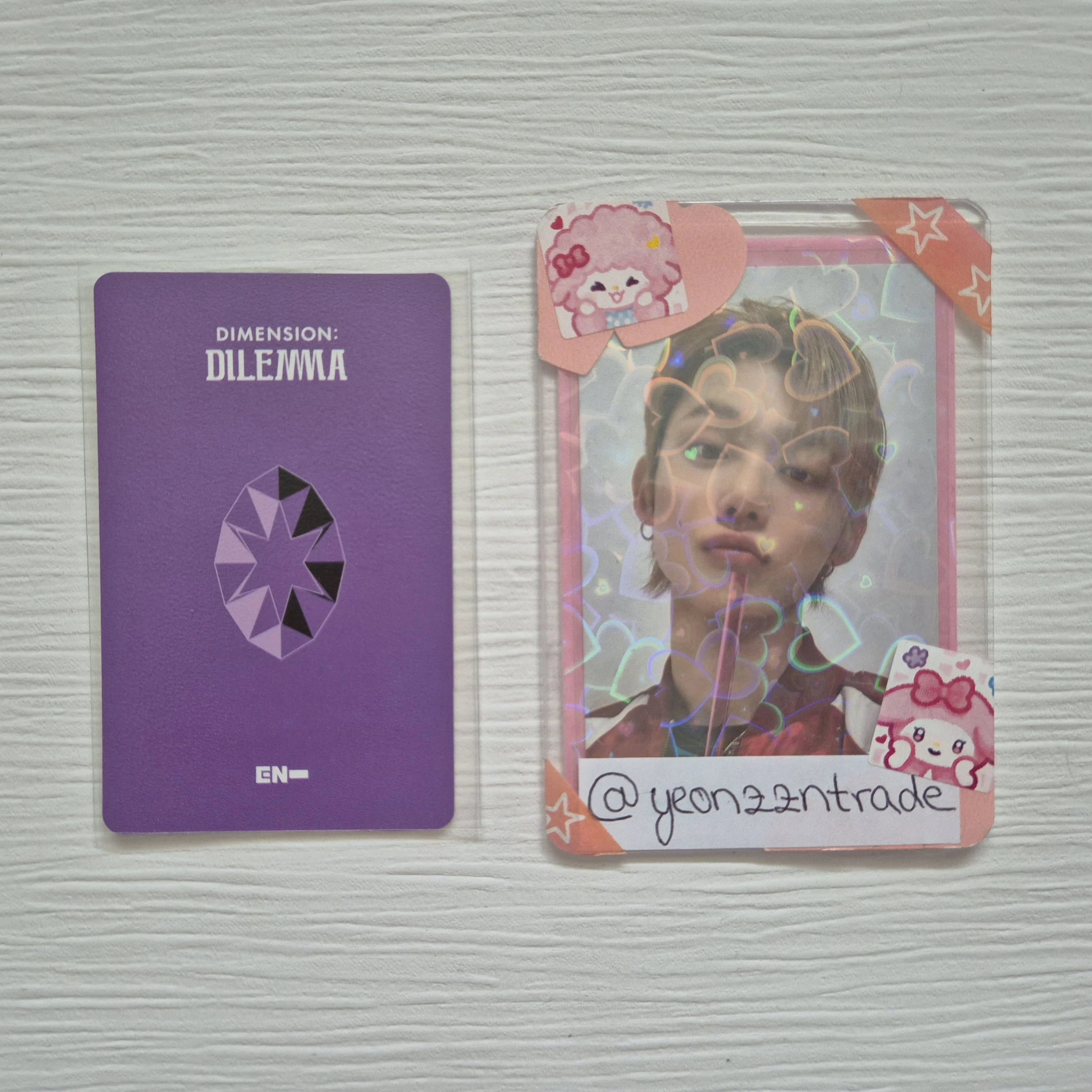 ENHYPEN Jay ENHYPEN - Jay - DIMENSION: DILEMMA Album album photocard korean album scylla version listing photo 2
