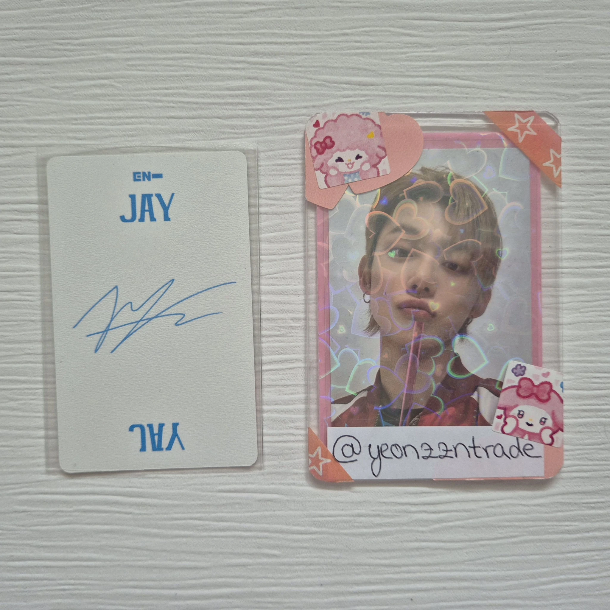 ENHYPEN Jay ENHYPEN - Jay - DIMENSION: DILEMMA Album charybdis version holographic (hologram) album photocard korean album listing photo 2