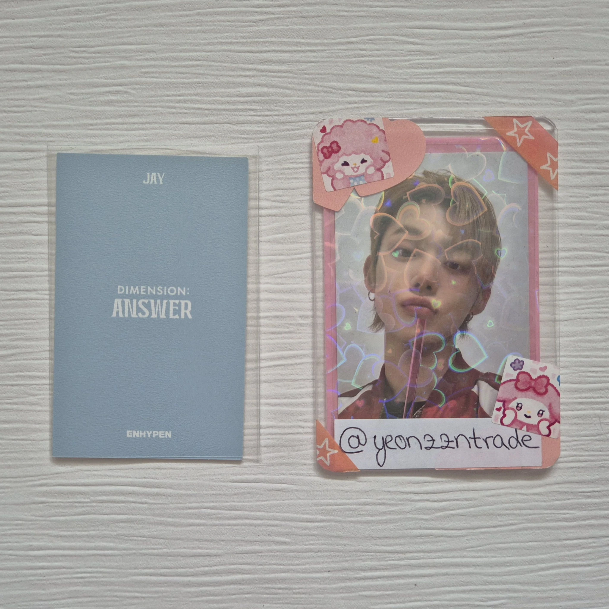 ENHYPEN Jay ENHYPEN - Jay - DIMENSION : ANSWER Album polaroid yet version album photocard korean album listing photo 2