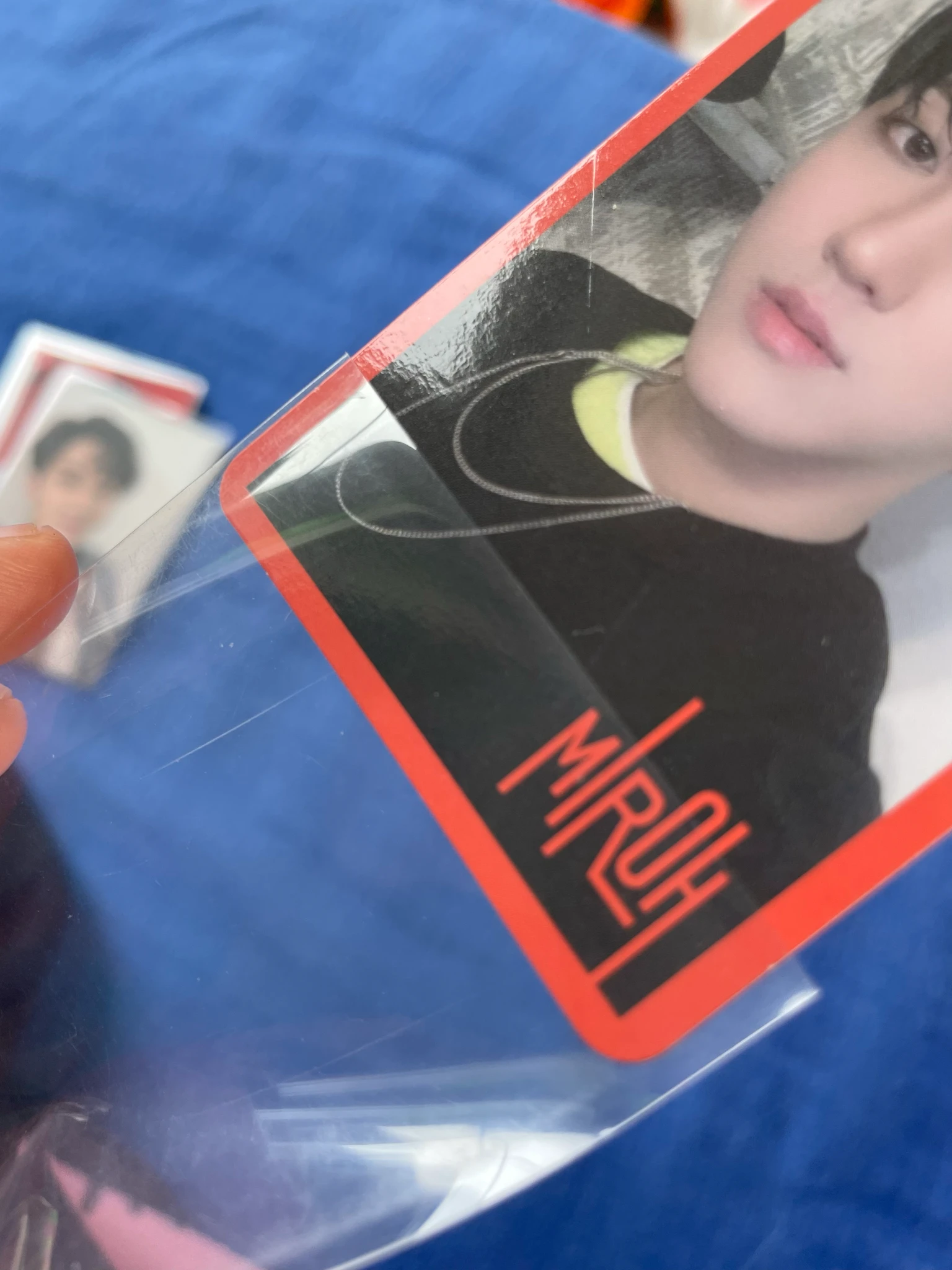 Stray Kids Changbin Stray Kids - Changbin - Clé 1: Miroh Album album photocard red border ver. listing photo 2