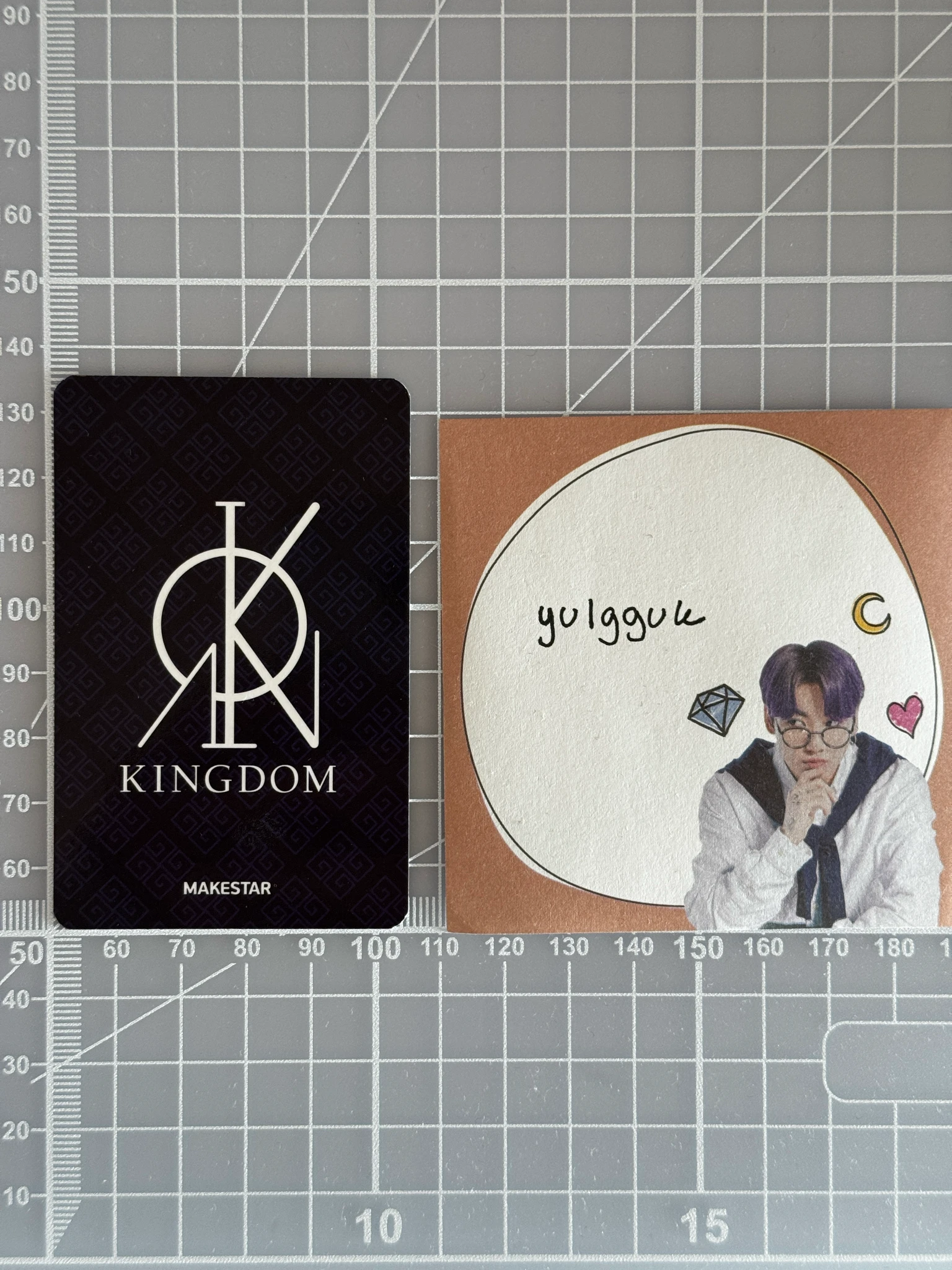 The KingDom Chiwoo The Kingdom - Chiwoo - History of Kingdom : PartⅣ. Dann Album pob (pre-order benefit) makestar round 2 listing photo 2