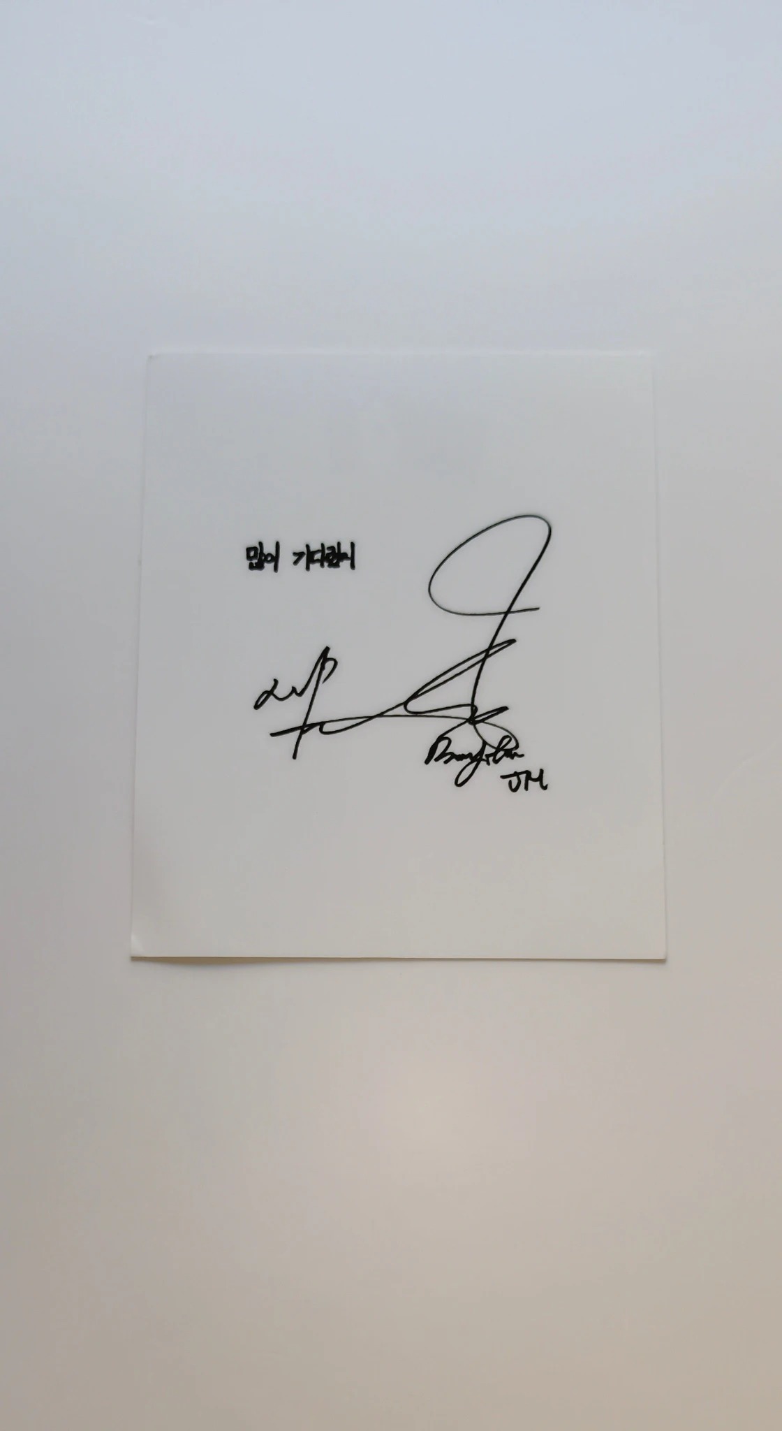 BTS Jimin BTS - Jimin - Wings Album album photocard instant photo listing photo 2