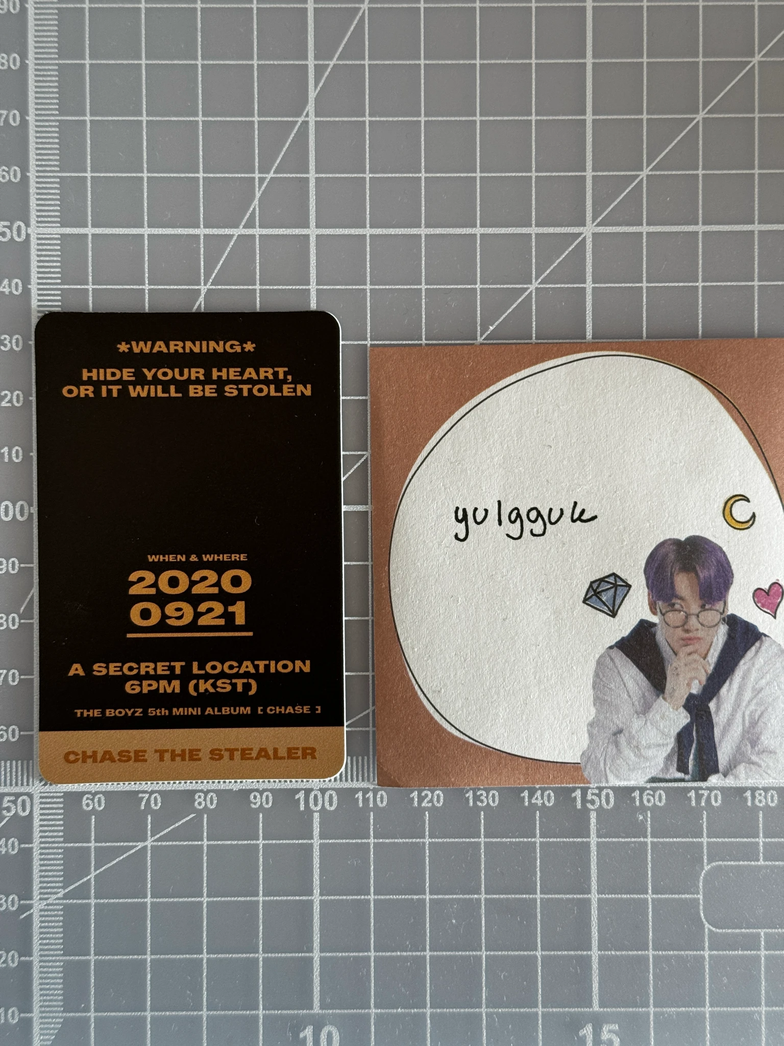 THE BOYZ Sunwoo THE BOYZ - Sunwoo - Chase Album album photocard chase version listing photo 2