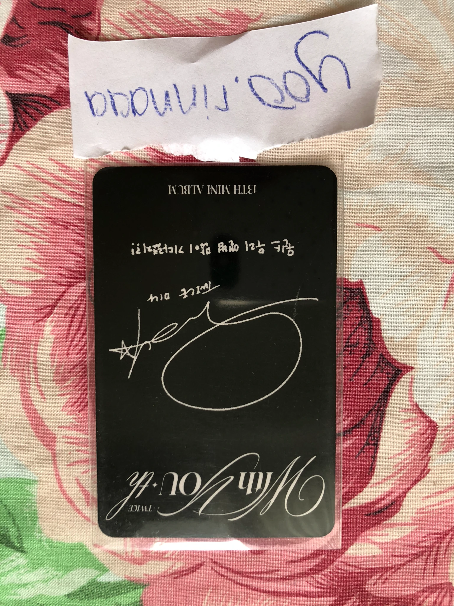 TWICE Mina TWICE-Mina-Album-with you-th listing photo 2