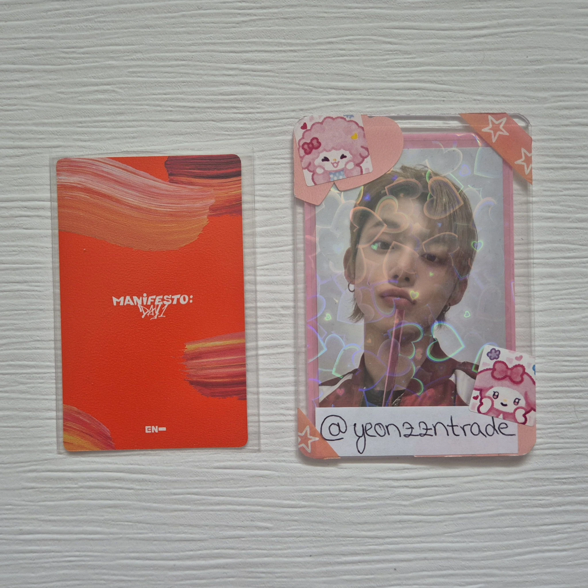 ENHYPEN Jay ENHYPEN - Jay - MANIFESTO: DAY 1 Album album photocard korean album engene version weverse album version D version M version J version listing photo 2