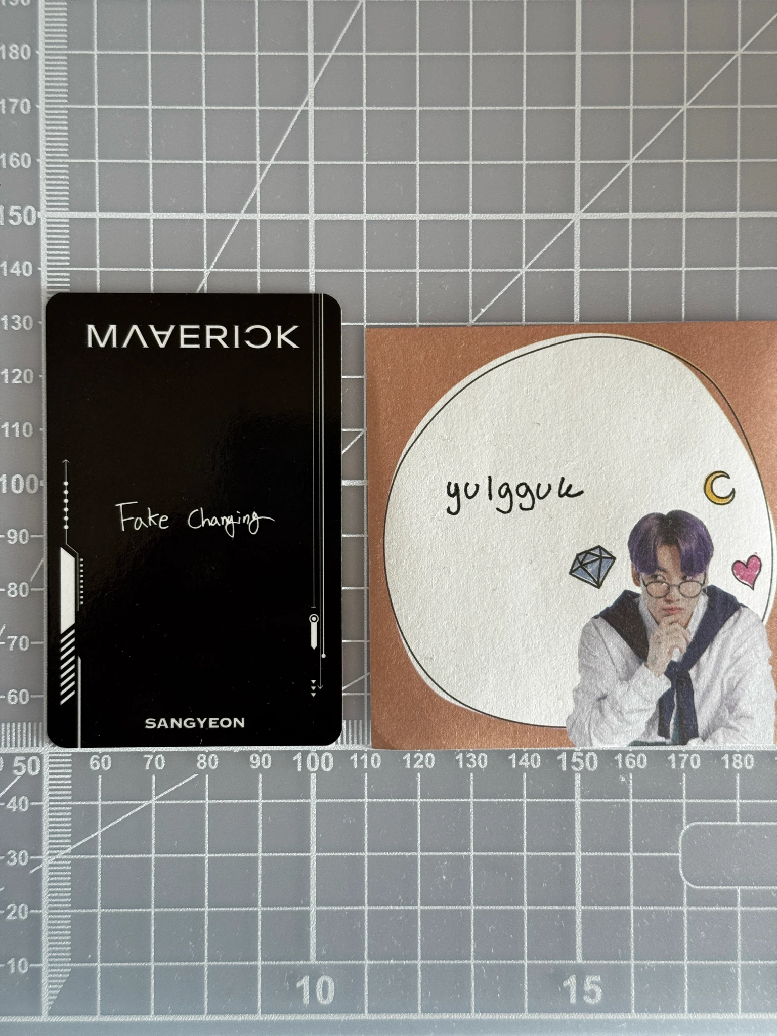 THE BOYZ Sangyeon THE BOYZ - Sangyeon - Maverick Album album photocard doom version listing photo 2