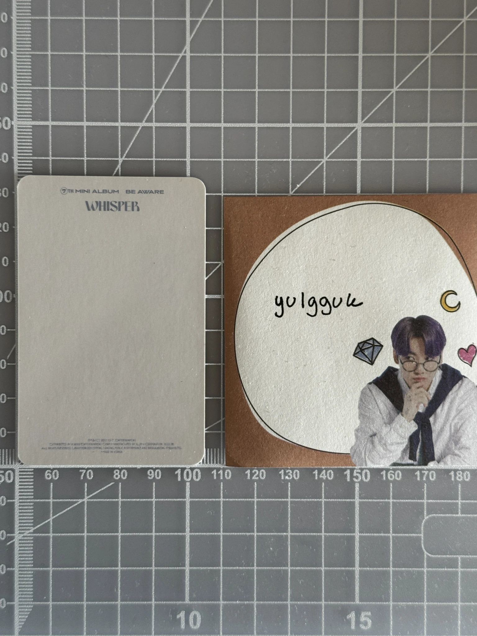 THE BOYZ Younghoon THE BOYZ - Younghoon - Be Aware Album album photocard listing photo 2