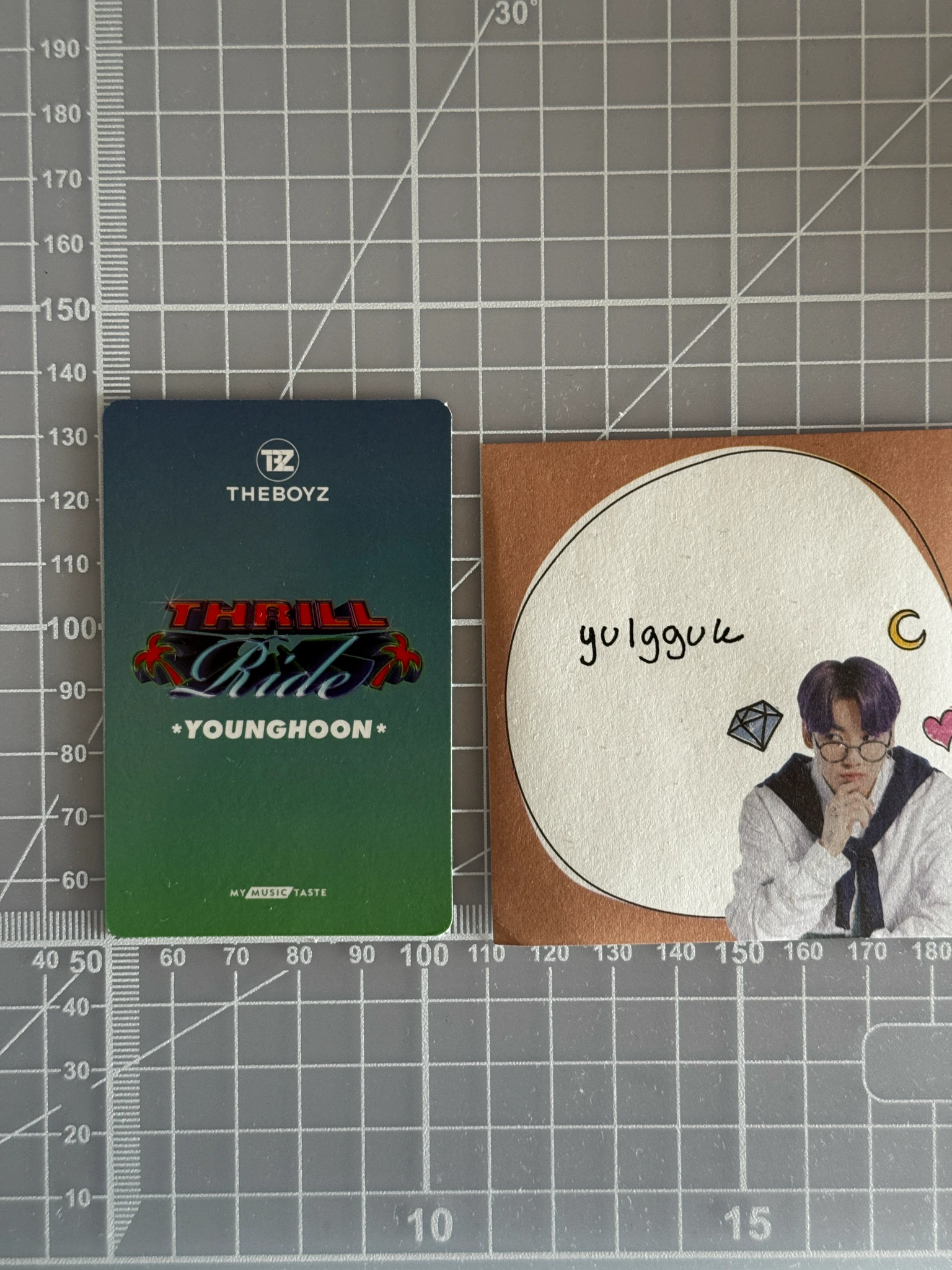 THE BOYZ Younghoon THE BOYZ - Younghoon - Thrill-ing Album pob (pre-order benefit) mymusictaste (mmt) listing photo 2