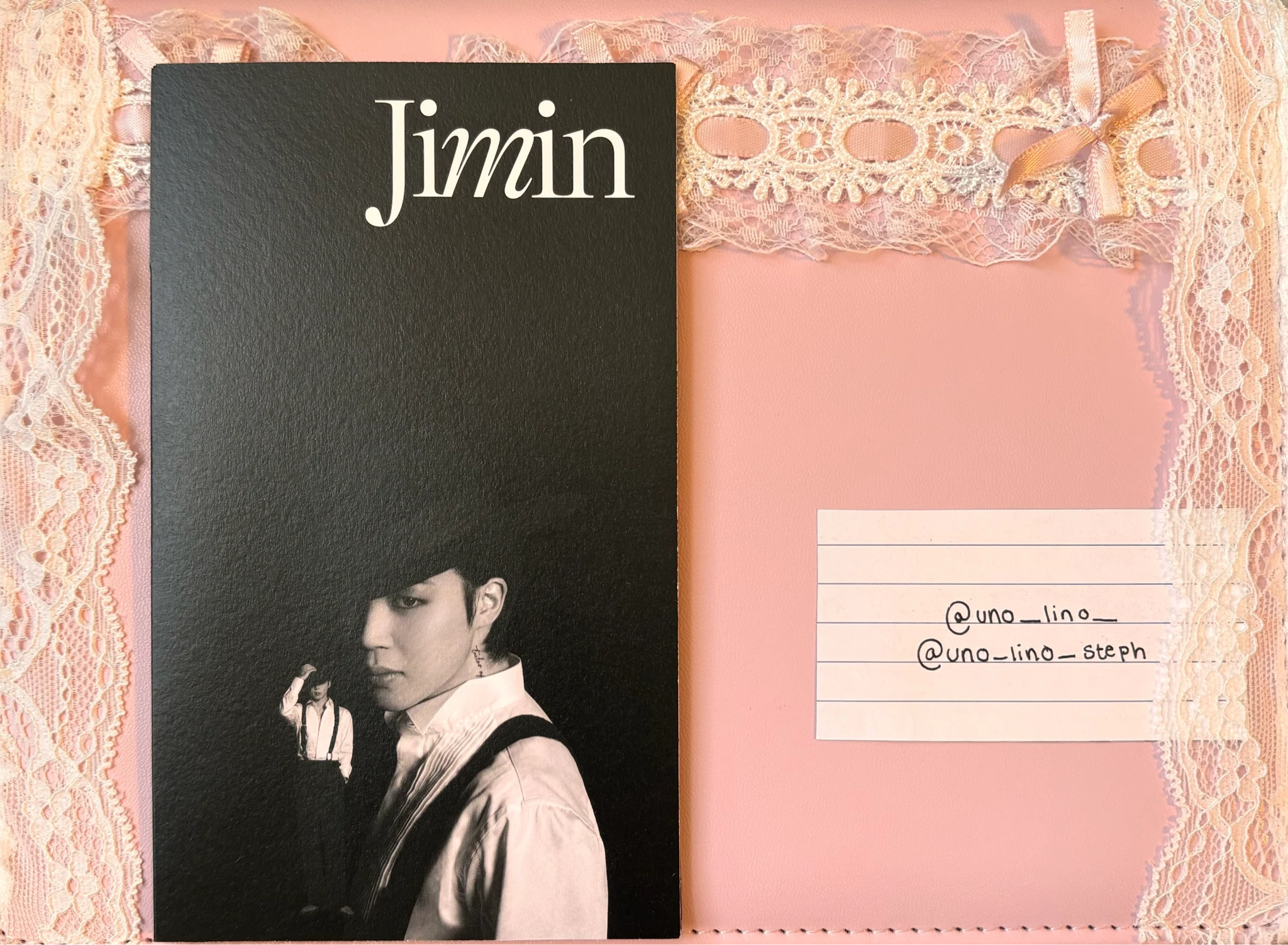 BTS Jimin BTS - Jimin - BTS Photo-Folio (Me, Myself, And) Other non-standard size photobook version listing photo 2