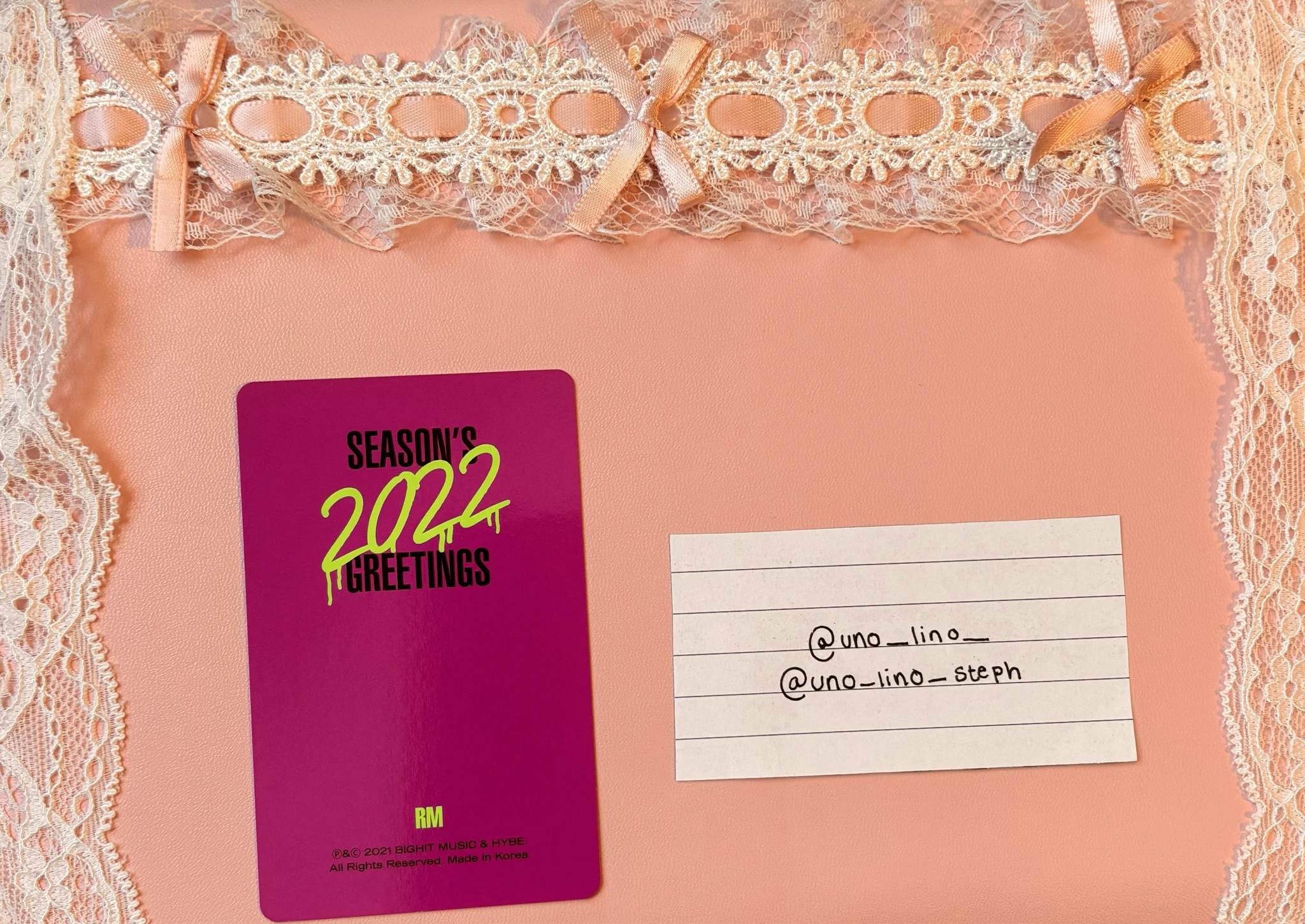 BTS RM BTS - RM - 2022 Season’s Greetings Event listing photo 2