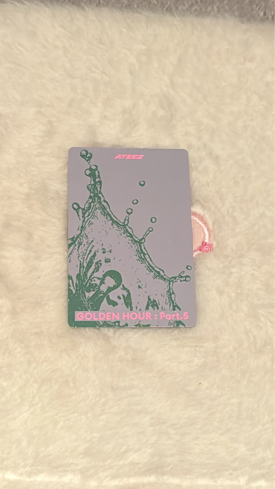 ATEEZ Mingi ATEEZ - Mingi - GOLDEN HOUR : Part.5 Album album photocard listing photo 2