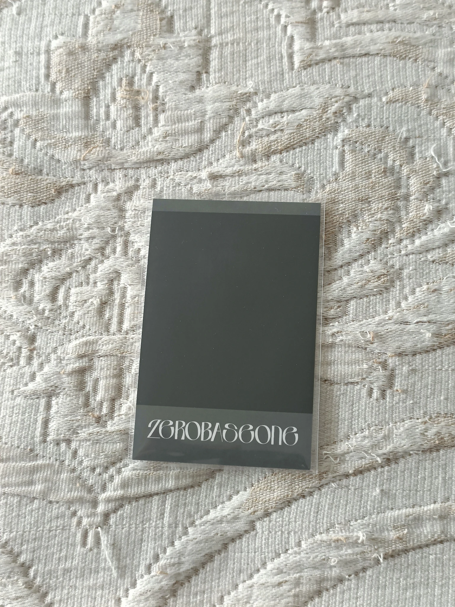 ZEROBASEONE Jiwoong ZEROBASEONE - Jiwoong - Re-flow Album polaroid album photocard listing photo 2