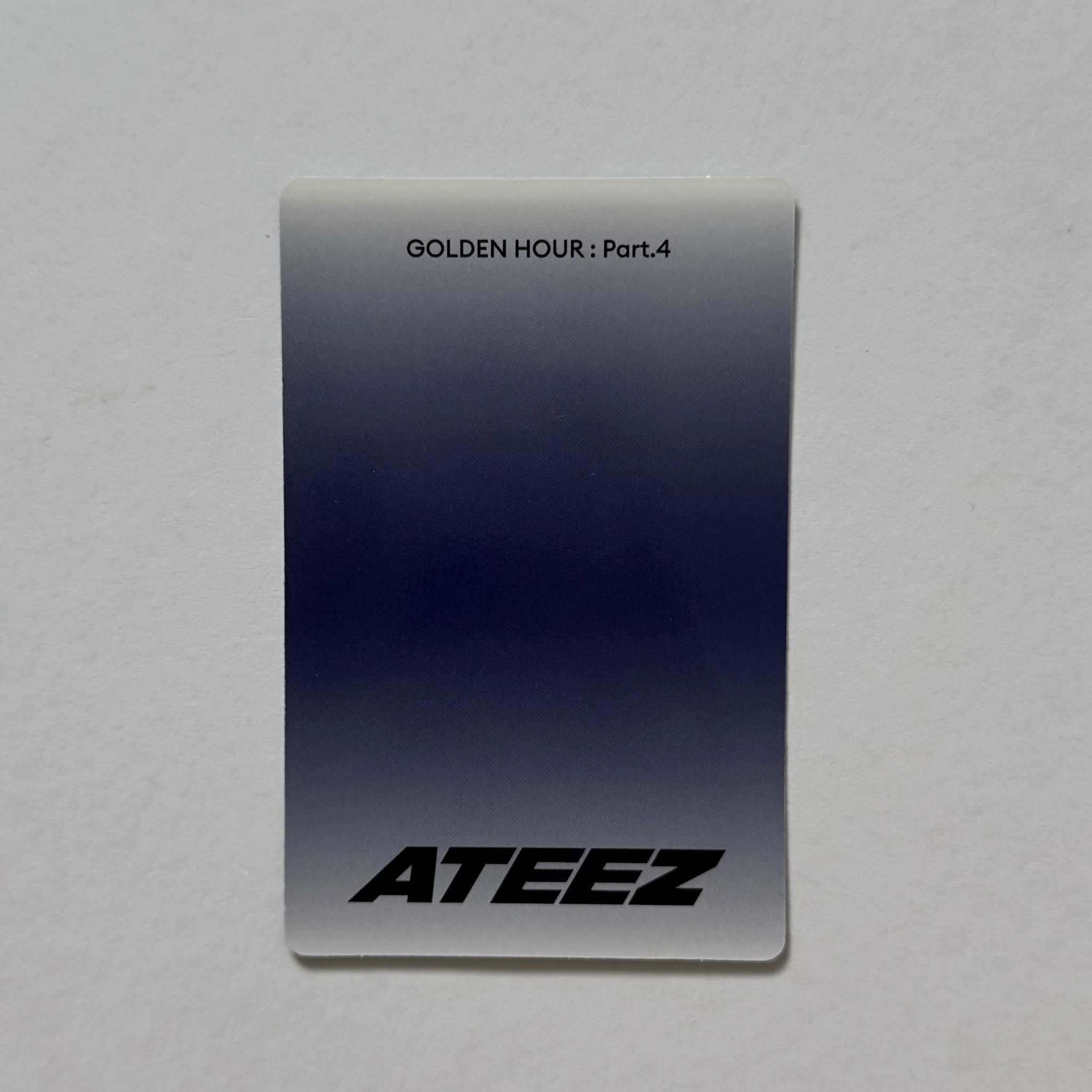 ATEEZ Yeosang ATEEZ - Yeosang - Golden Hour : Part.4 Album album photocard poca album listing photo 2