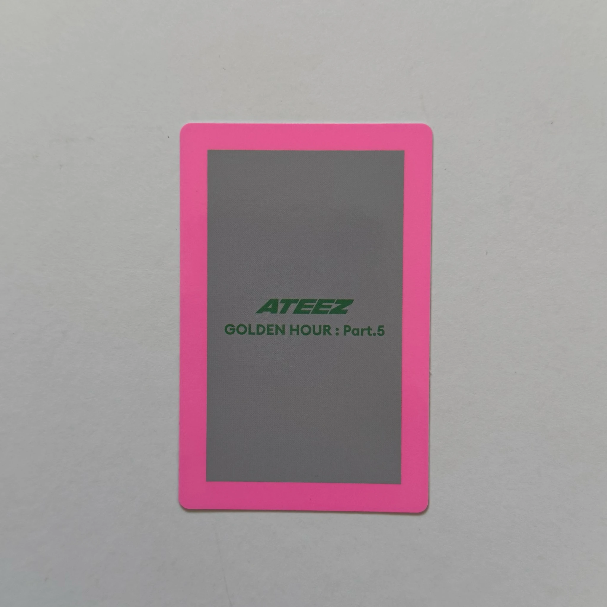ATEEZ Jongho ATEEZ - Jongho - GOLDEN HOUR : Part.5 Album album photocard listing photo 2