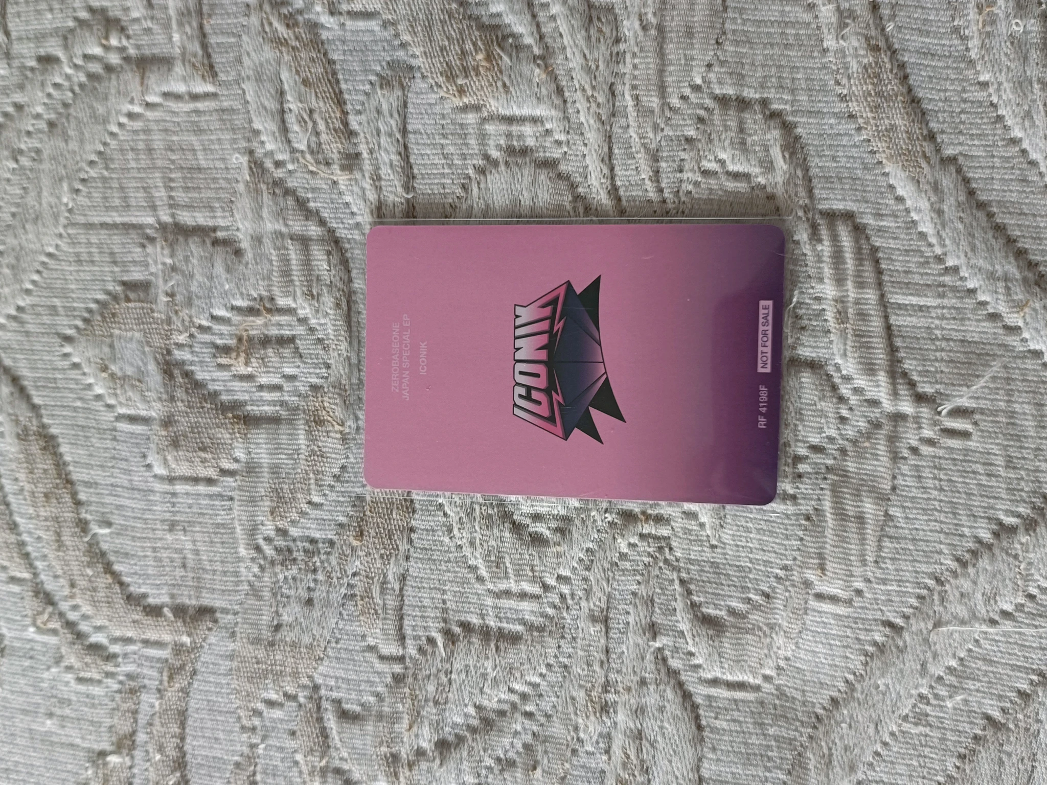 ZEROBASEONE Ricky ZEROBASEONE - Ricky - Iconik Album album photocard japanese album standard version A version first press only listing photo 2