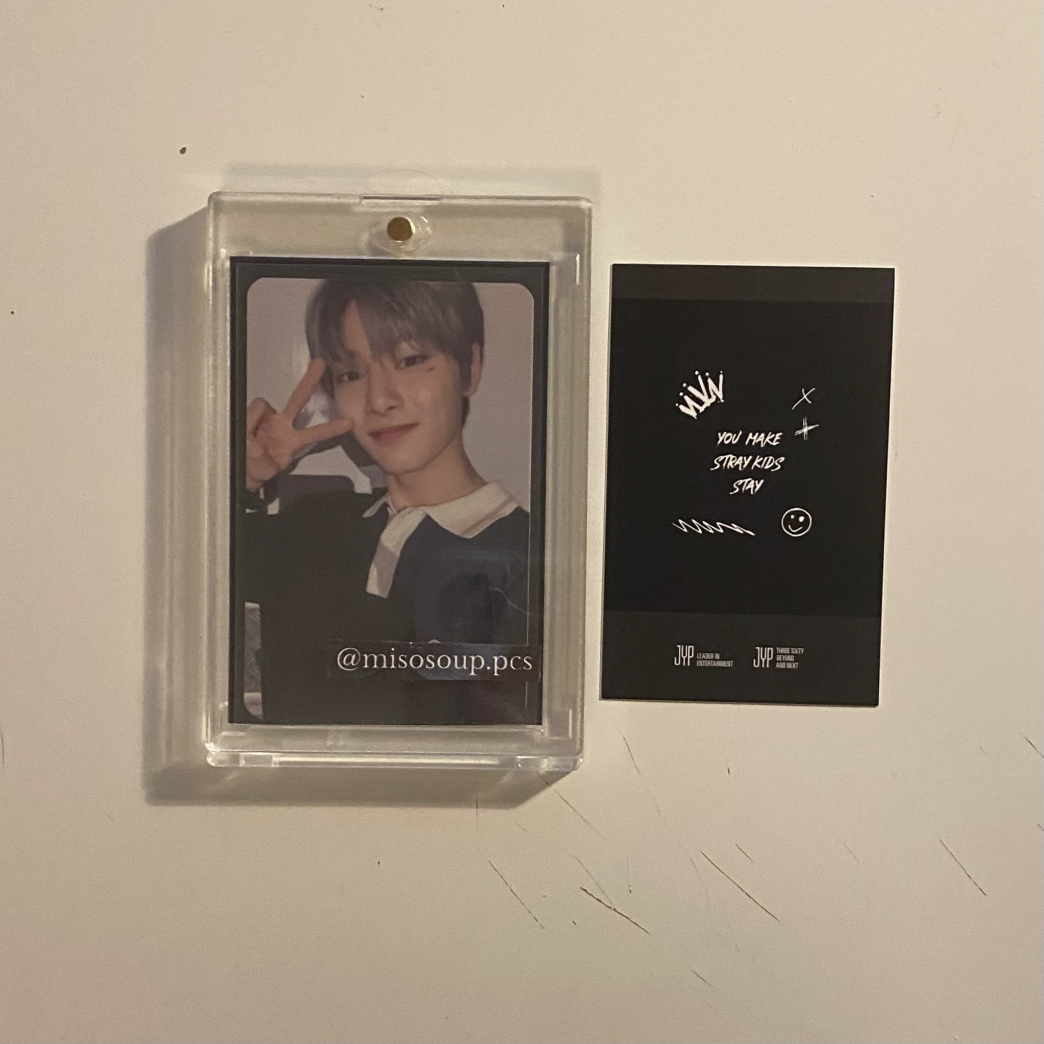 Stray Kids I.N Stray Kids - I.N - The Victory Pop-Up Store Event pop-up store polaroid pre-order benefit (pob) offline listing photo 2