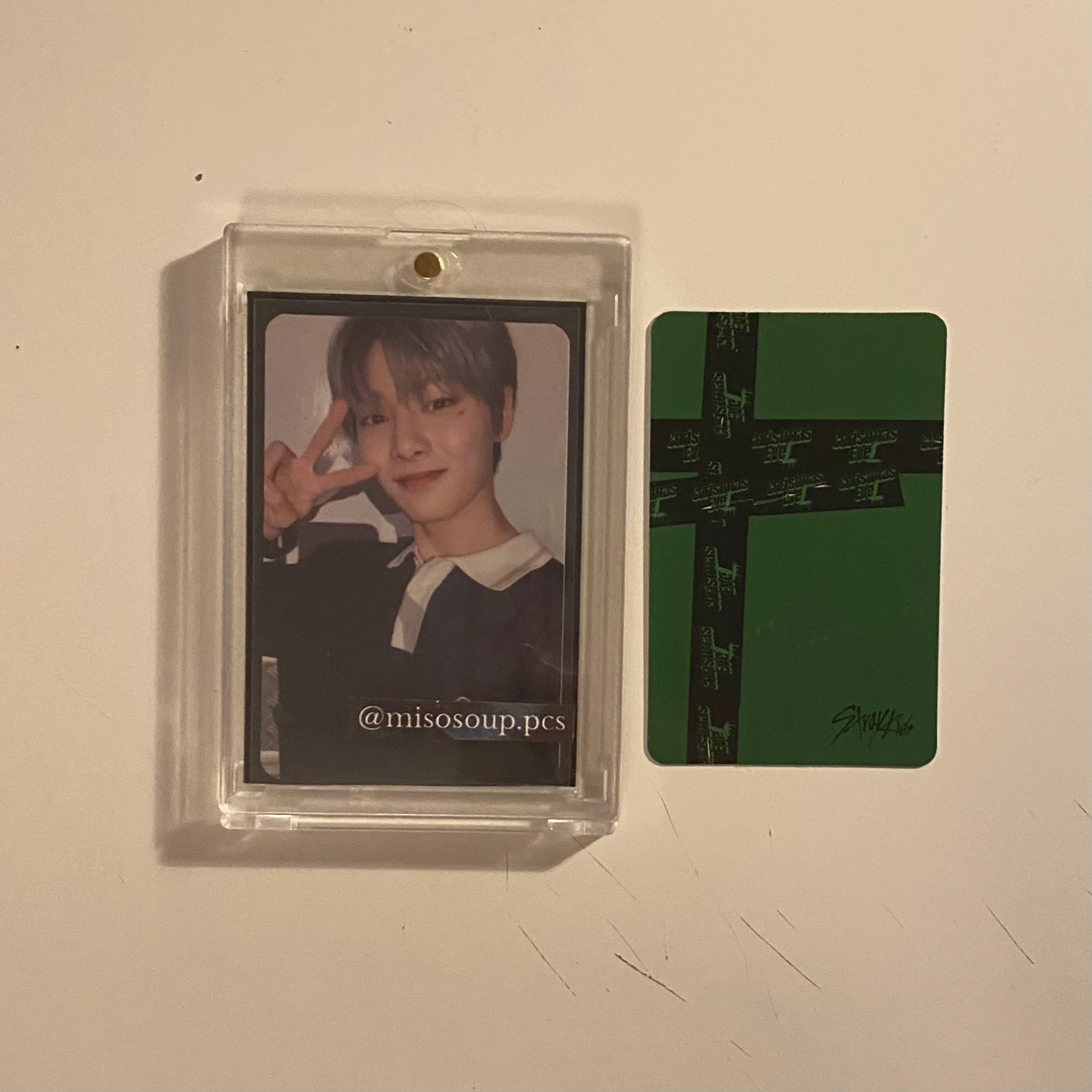 Stray Kids Bang Chan Stray Kids - Bang Chan - Christmas EveL Album album photocard concept b listing photo 2