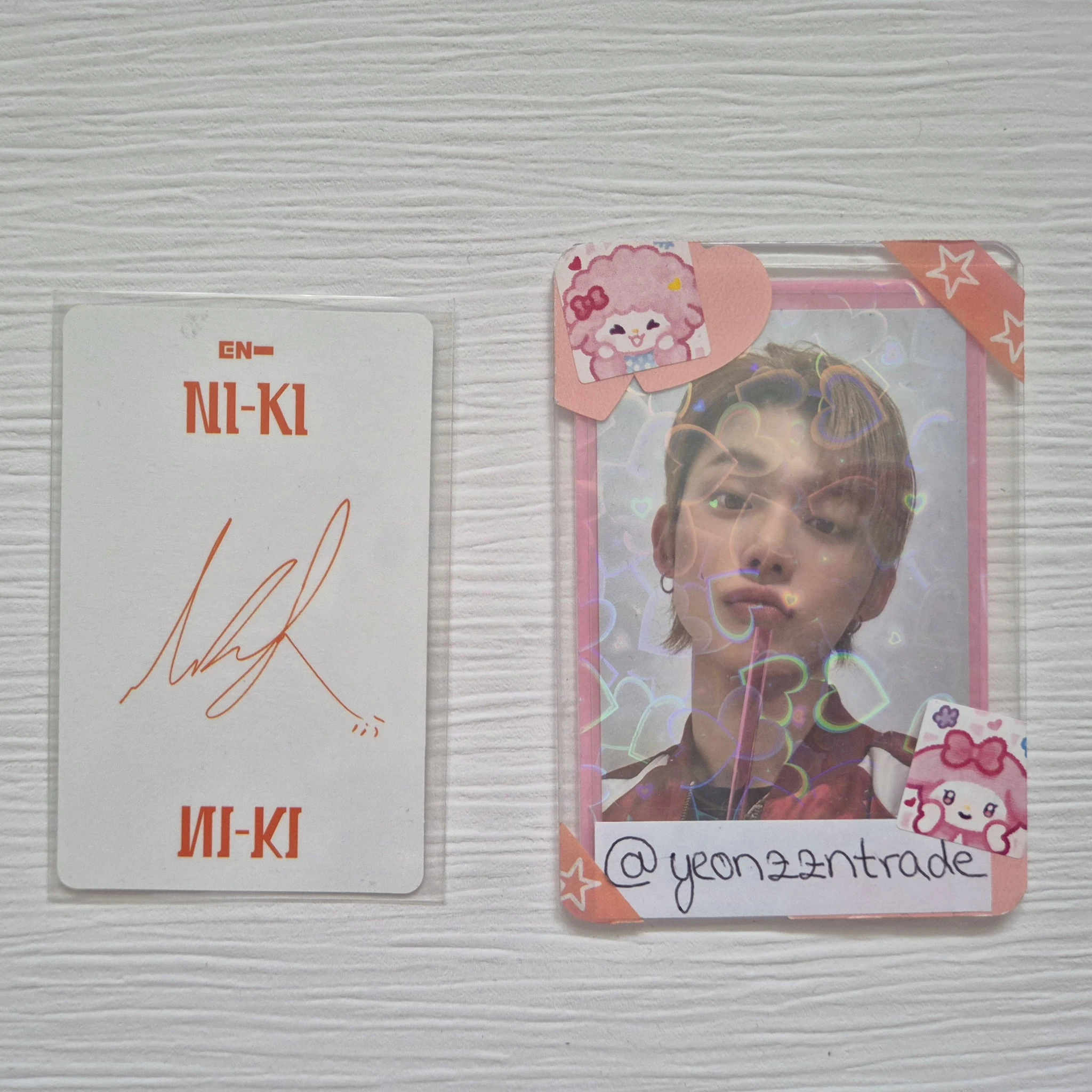 ENHYPEN Ni-ki ENHYPEN - Ni-ki - DIMENSION: DILEMMA Album odysseus version album photocard korean album holographic (hologram) listing photo 2