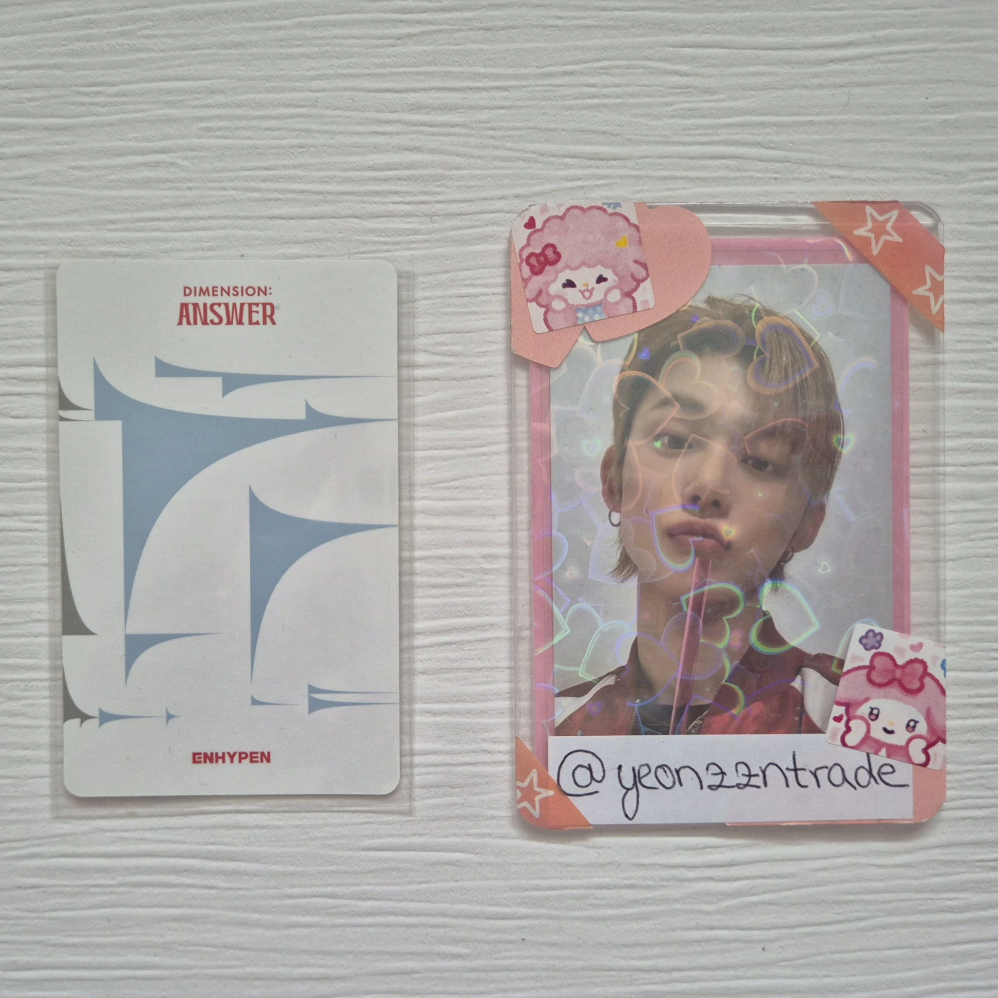 ENHYPEN Ni-ki ENHYPEN - Ni-ki - DIMENSION : ANSWER Album polaroid yet version album photocard korean album listing photo 2