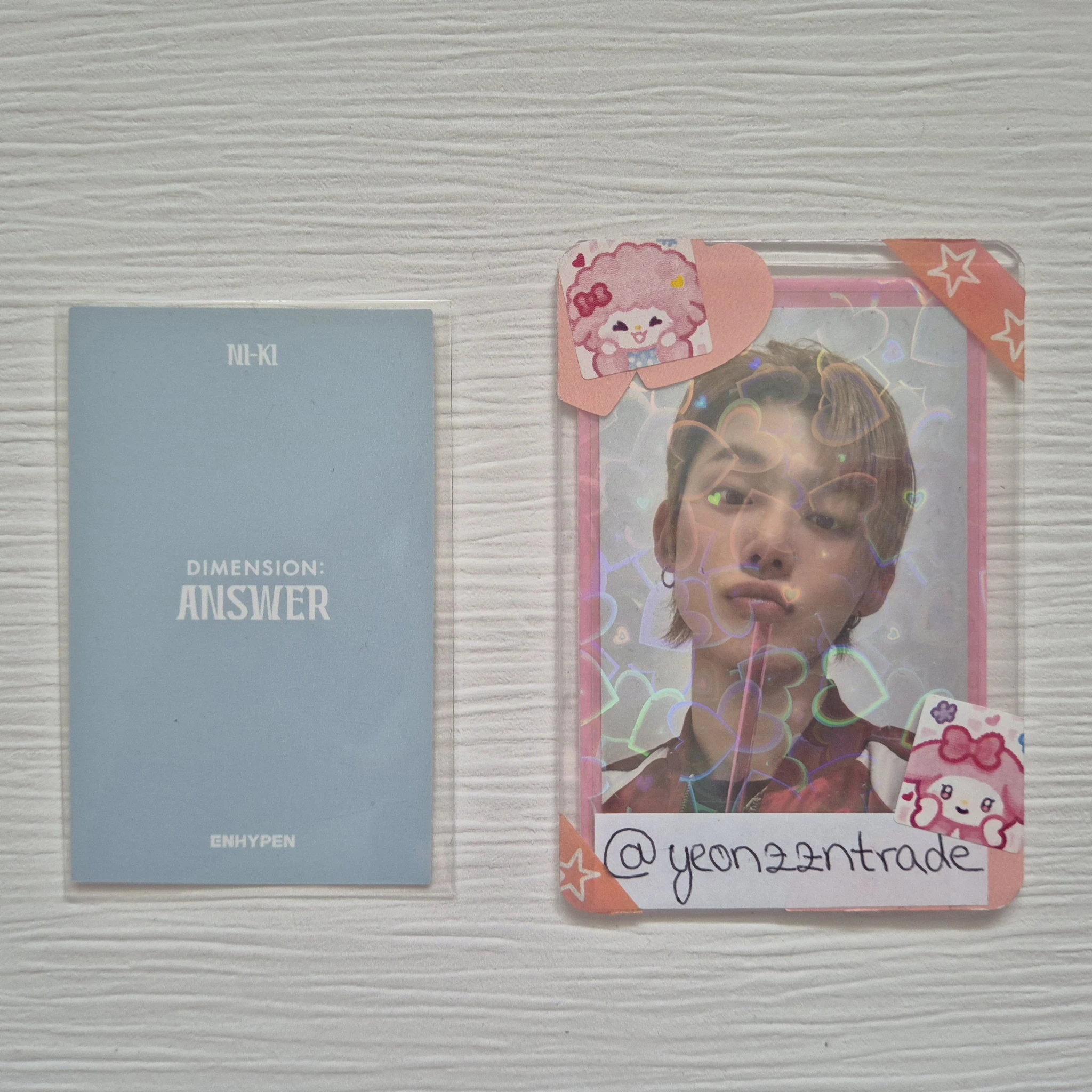 ENHYPEN Ni-ki ENHYPEN - Ni-ki - DIMENSION : ANSWER Album polaroid yet version album photocard korean album listing photo 2