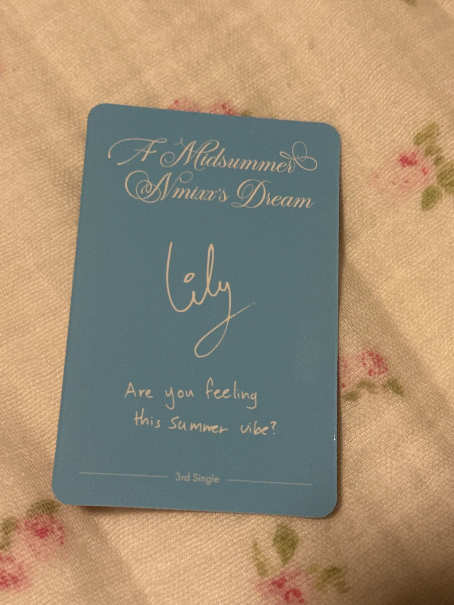 NMIXX Lily NMIXX - Lily - A Midsummer’s NMIXX’s Dream Album album photocard Athens version listing photo 2