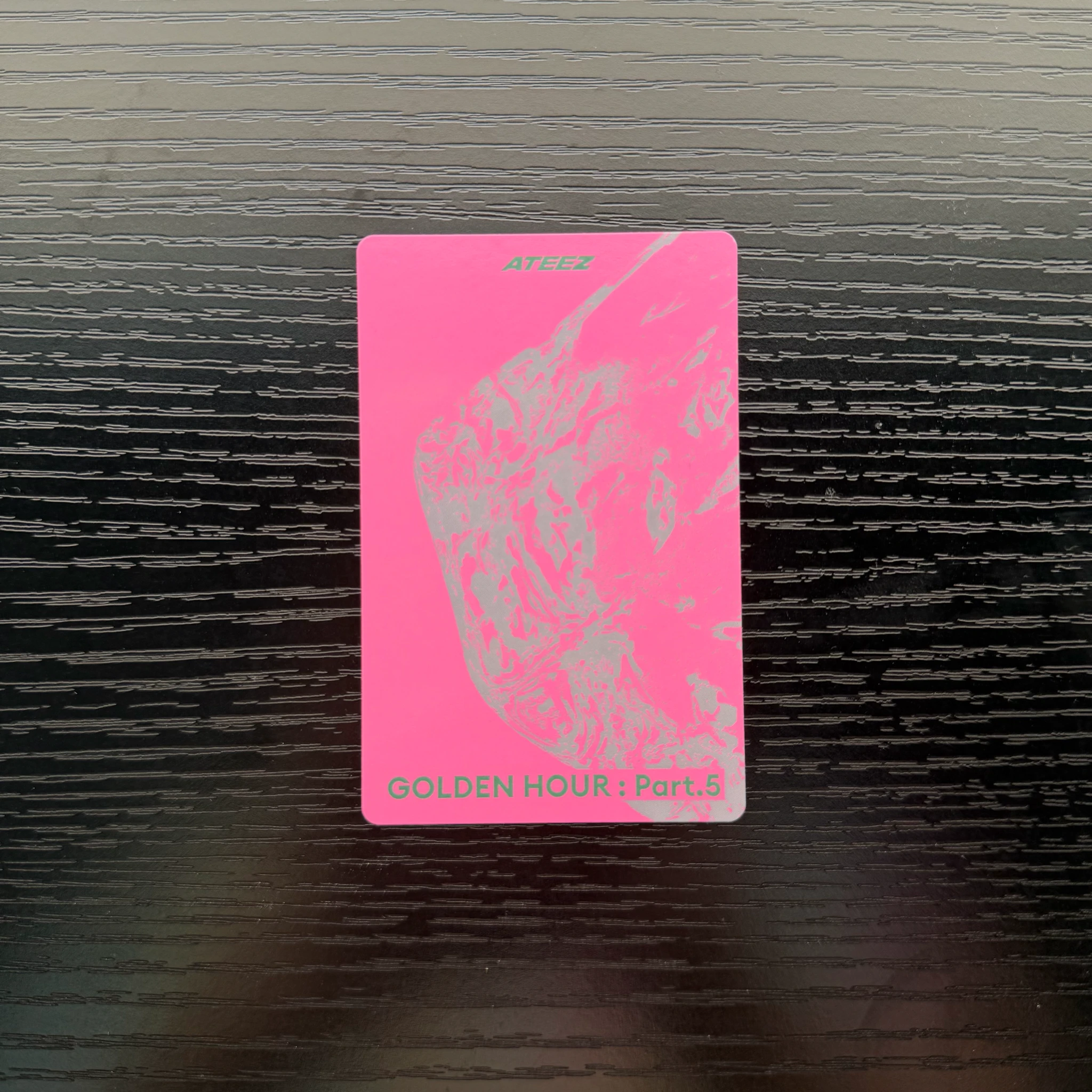ATEEZ Wooyoung ATEEZ - Wooyoung - GOLDEN HOUR : Part.5 Album album photocard A version version 1 listing photo 2
