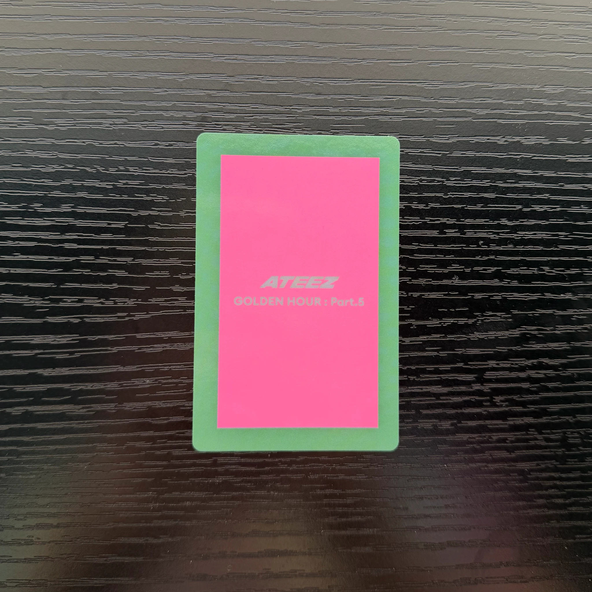ATEEZ Wooyoung ATEEZ - Wooyoung - GOLDEN HOUR : Part.5 Album album photocard listing photo 2