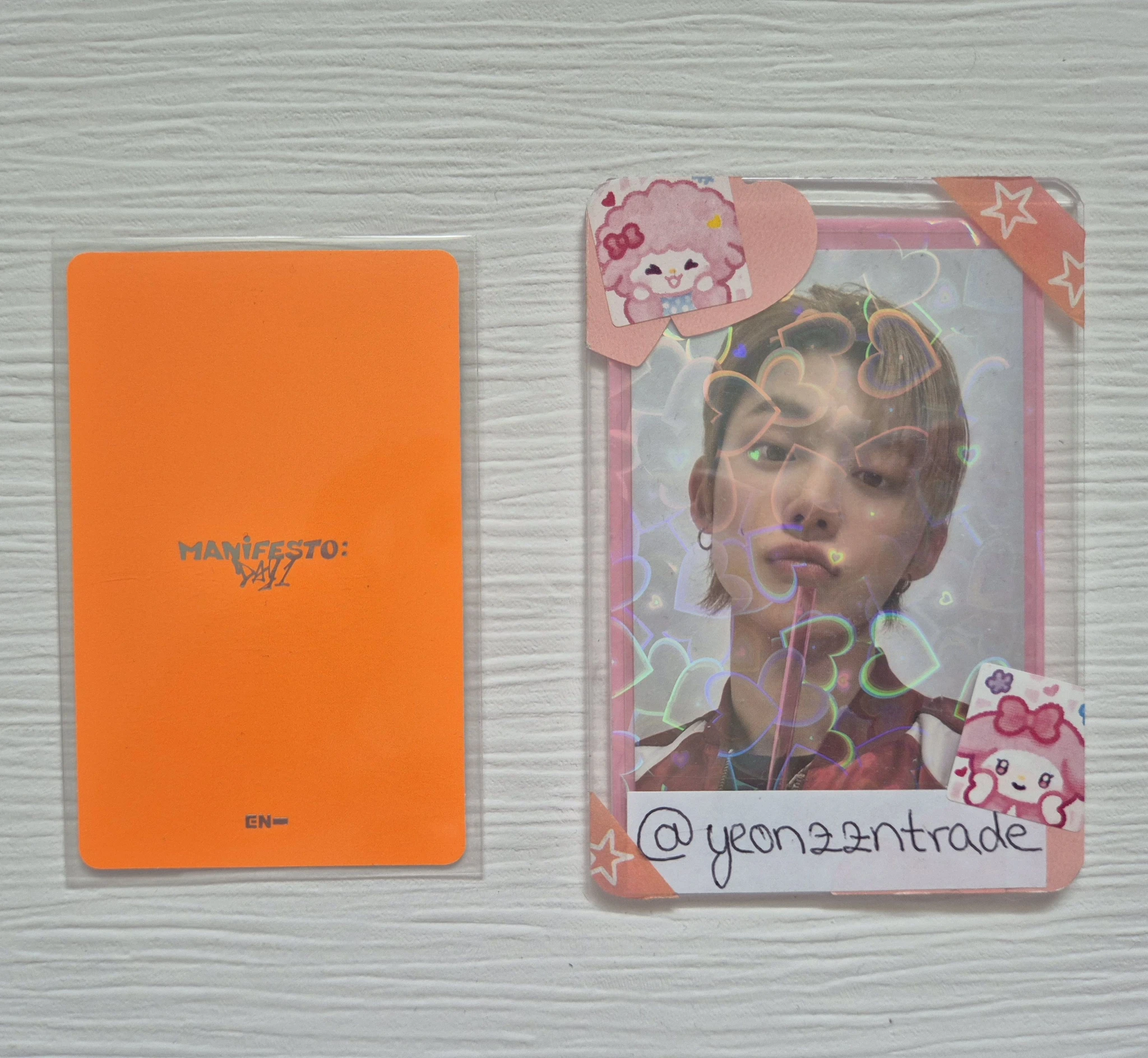 ENHYPEN Ni-ki ENHYPEN - Ni-ki - MANIFESTO: DAY 1 Album album photocard korean album standard version D version M version J version listing photo 2