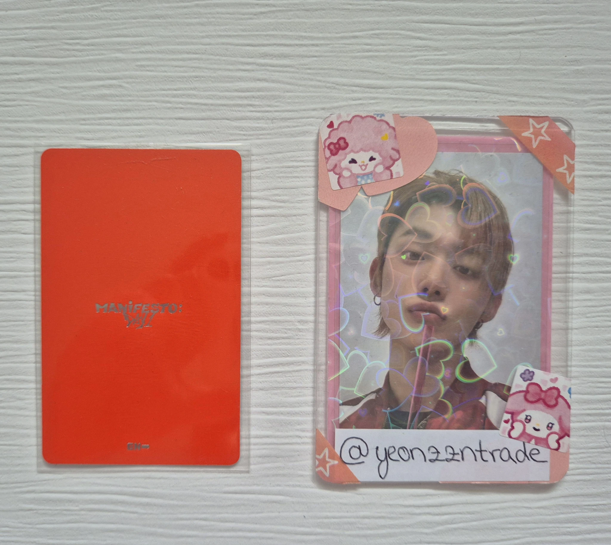 ENHYPEN Ni-ki ENHYPEN - Ni-ki - MANIFESTO: DAY 1 Album album photocard J version standard version korean album listing photo 2