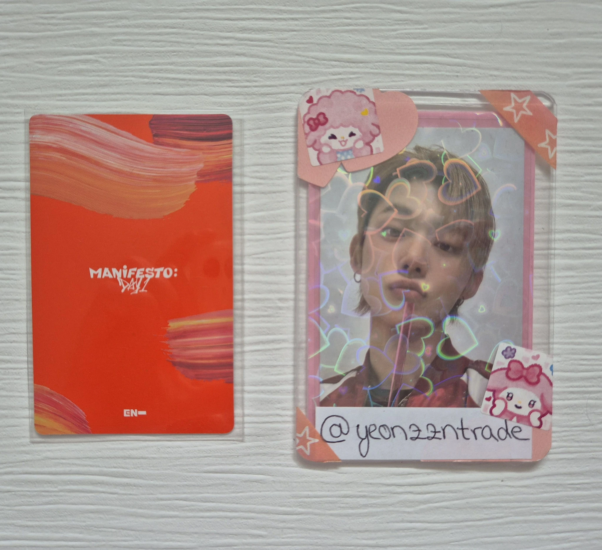 ENHYPEN Ni-ki ENHYPEN - Ni-ki - MANIFESTO: DAY 1 Album album photocard korean album engene version D version M version J version listing photo 2
