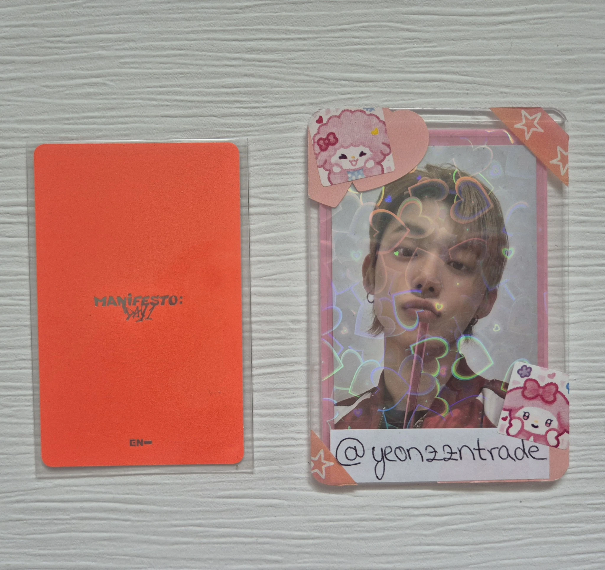ENHYPEN Ni-ki ENHYPEN - Ni-ki - MANIFESTO: DAY 1 Album album photocard korean album standard version D version M version J version listing photo 2