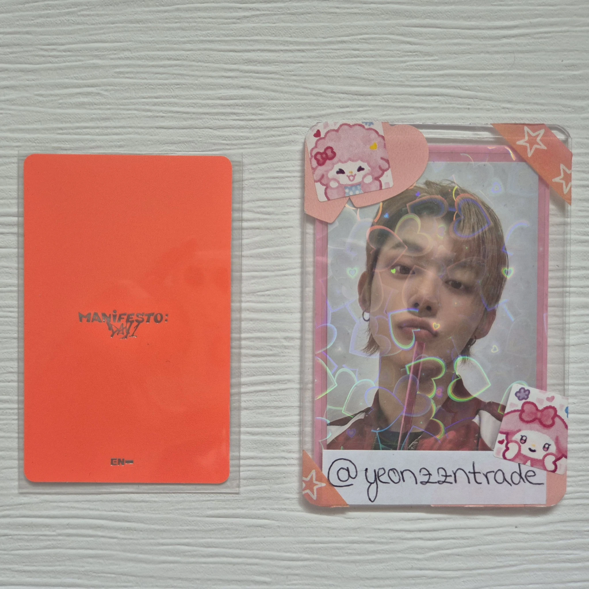 ENHYPEN Ni-ki ENHYPEN - Ni-ki - MANIFESTO: DAY 1 Album album photocard korean album standard version D version M version J version listing photo 2