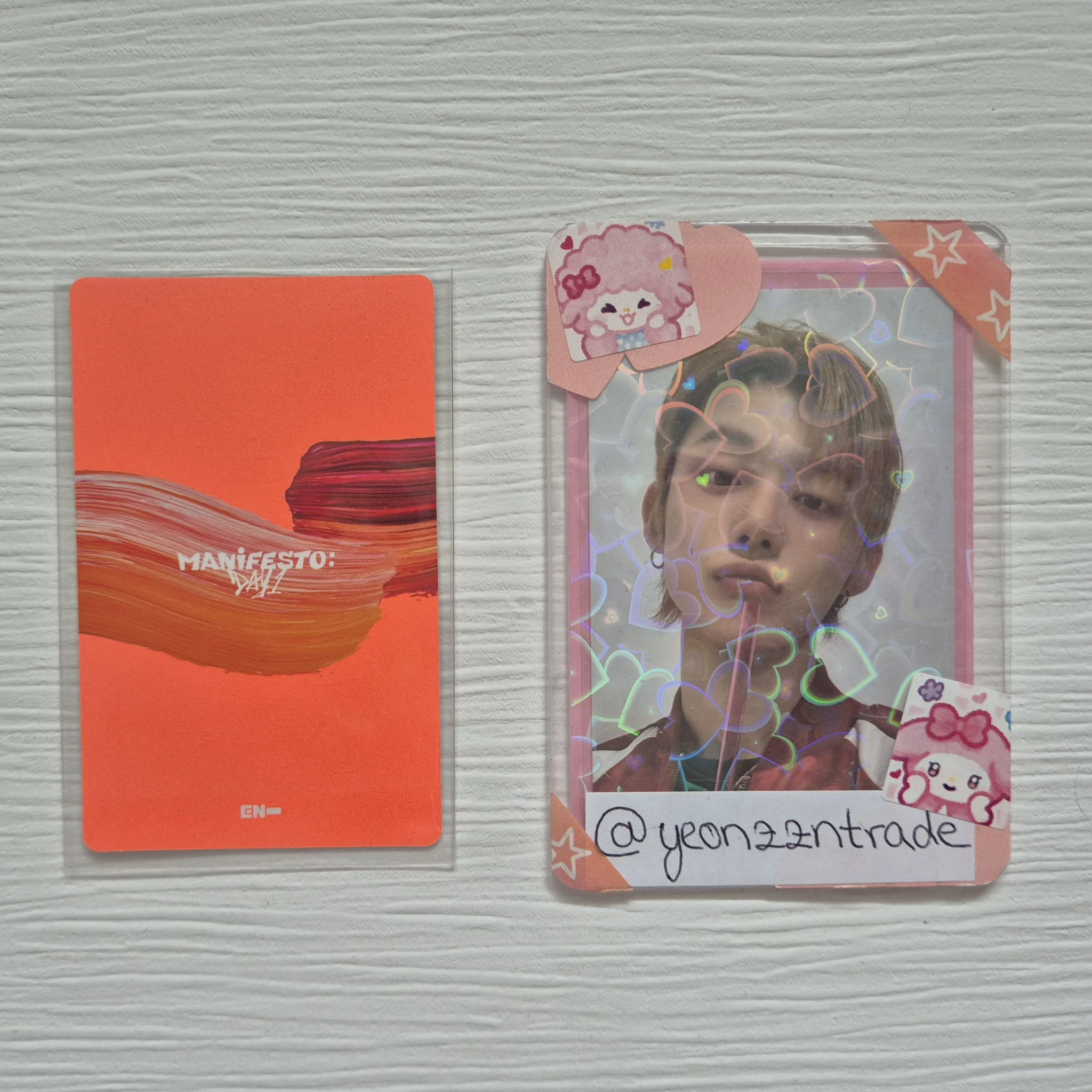 ENHYPEN Ni-ki ENHYPEN - Ni-ki - MANIFESTO: DAY 1 Album album photocard korean album engene version D version M version J version listing photo 2