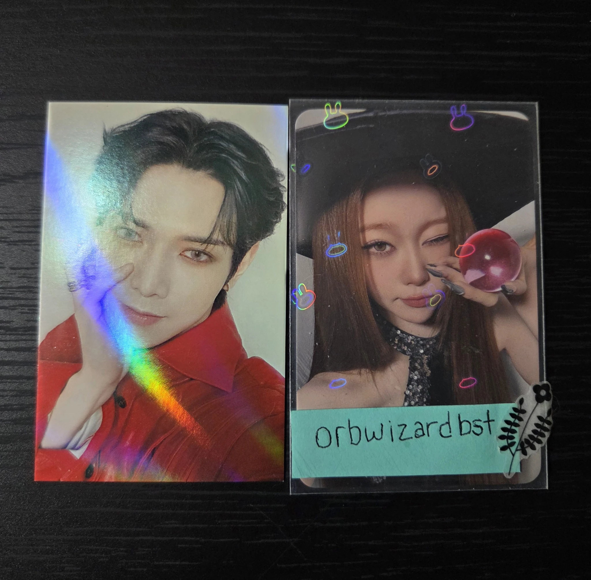 ATEEZ Yeosang ATEEZ - Yeosang - ZERO : FEVER Part.2 Album y global music (yglobal) holographic (hologram) video call/fancall listing photo 2