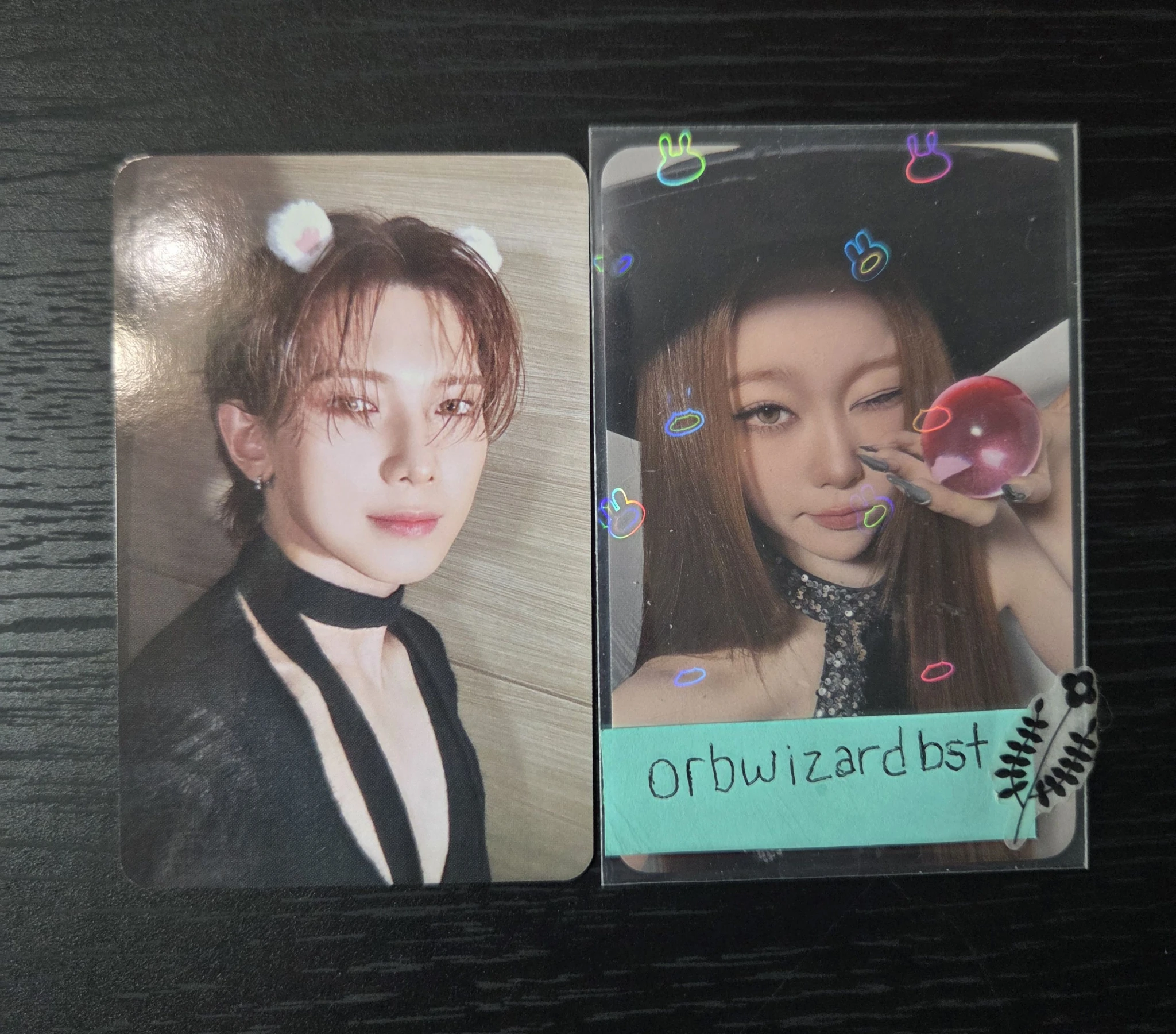 ATEEZ Yeosang ATEEZ - Yeosang - Golden Hour : Part 2 Album makestar lucky draw version 2 listing photo 2