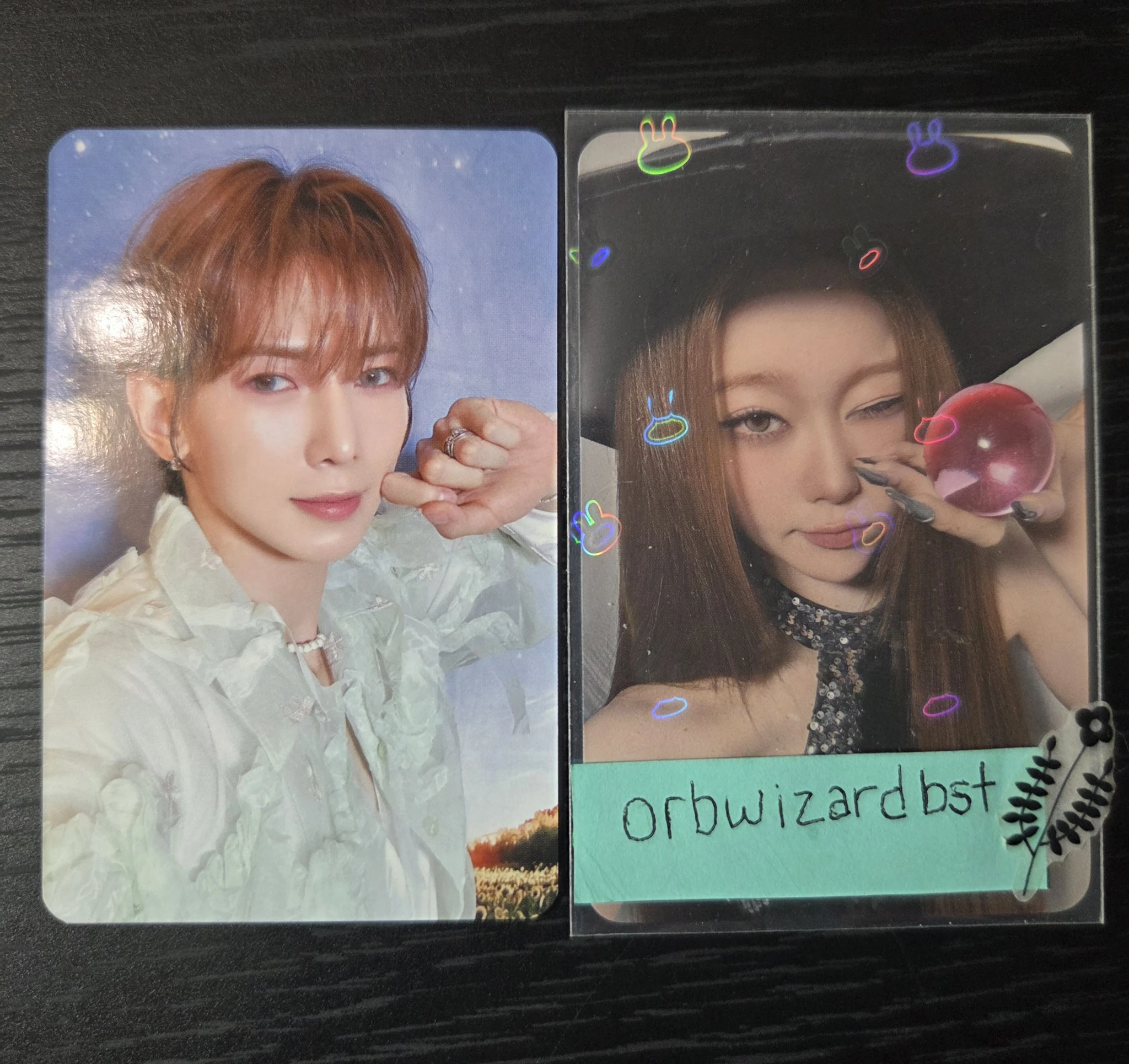 ATEEZ Yeosang ATEEZ - Yeosang - Golden Hour : Part 2 Album makestar lucky draw version 1 listing photo 2