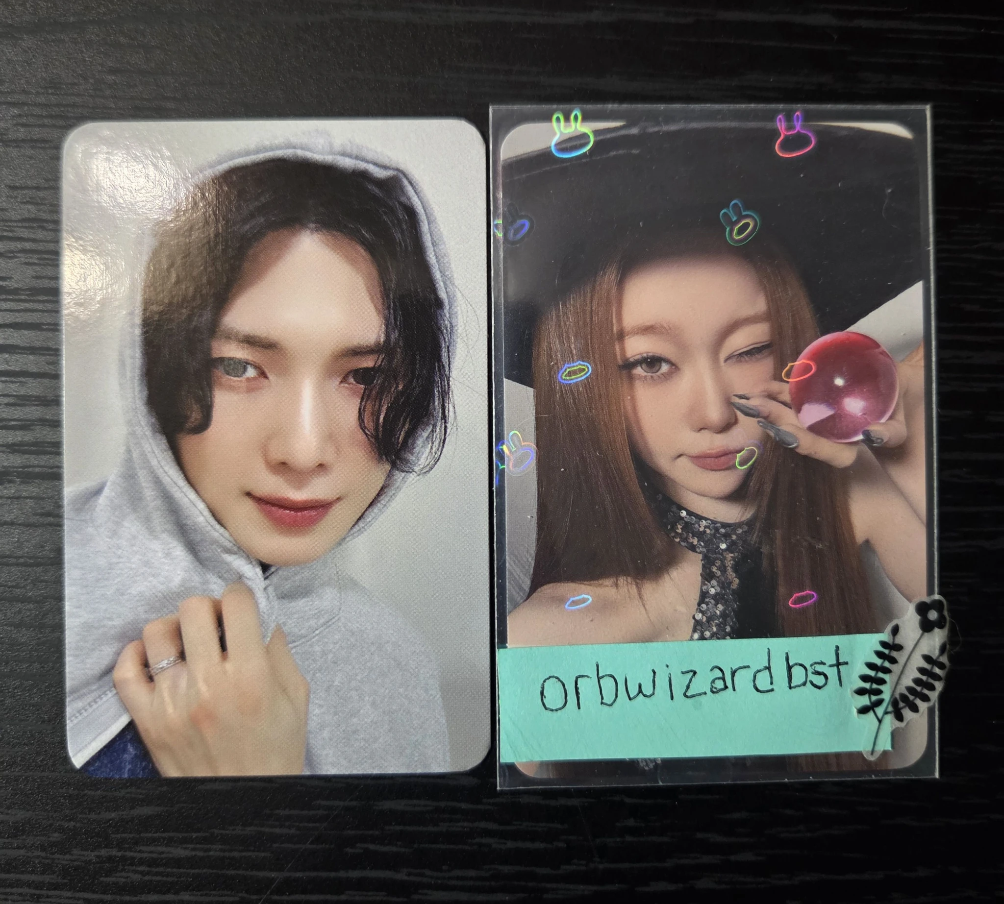 ATEEZ Yeosang ATEEZ - Yeosang - Golden Hour : Part.3 Album makestar pre-order benefit (pob) listing photo 2