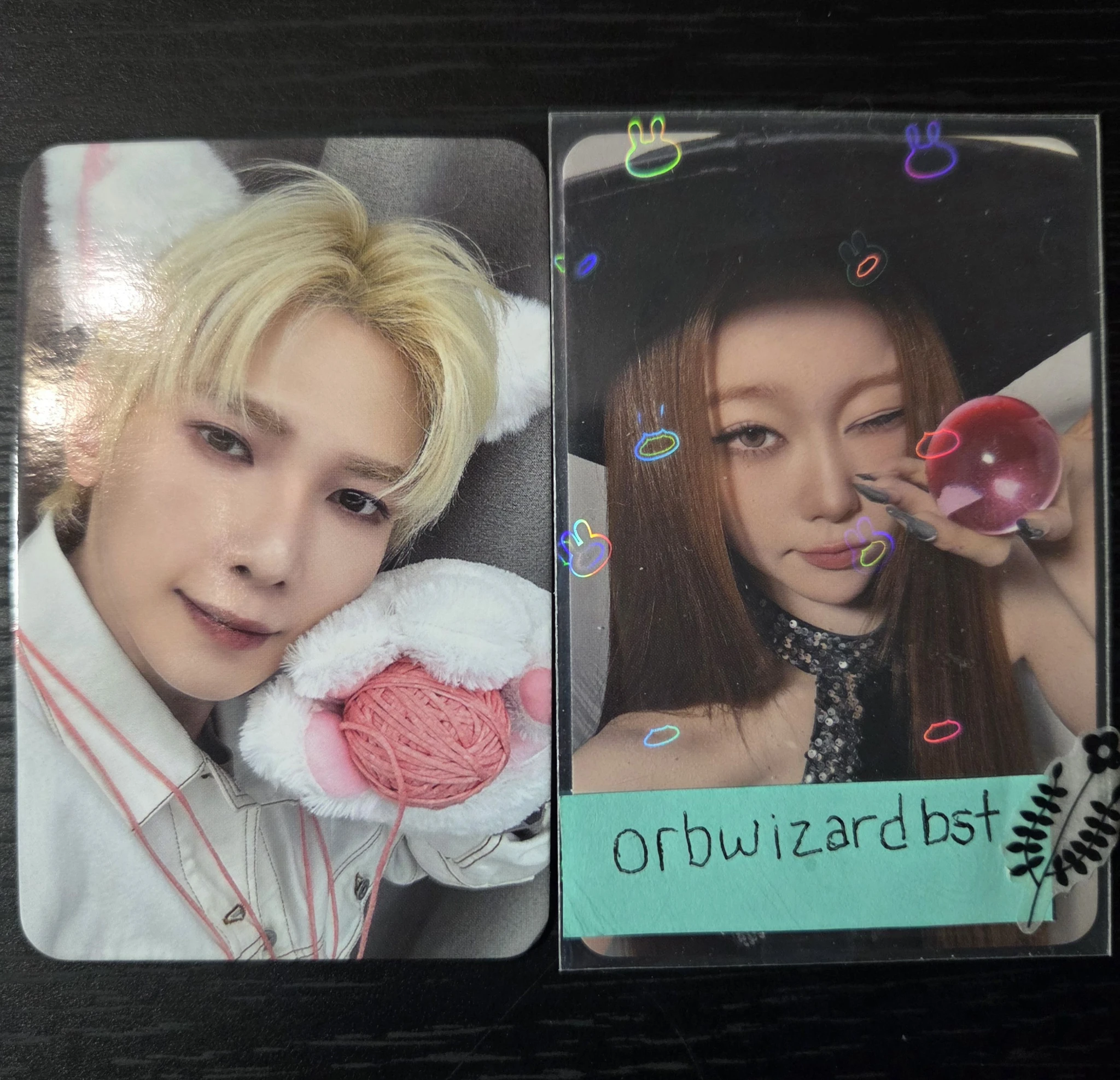 ATEEZ Yeosang ATEEZ - Yeosang - Golden Hour : Part.4 Album dear my muse (dmm) lucky draw round 1 version 1 listing photo 2