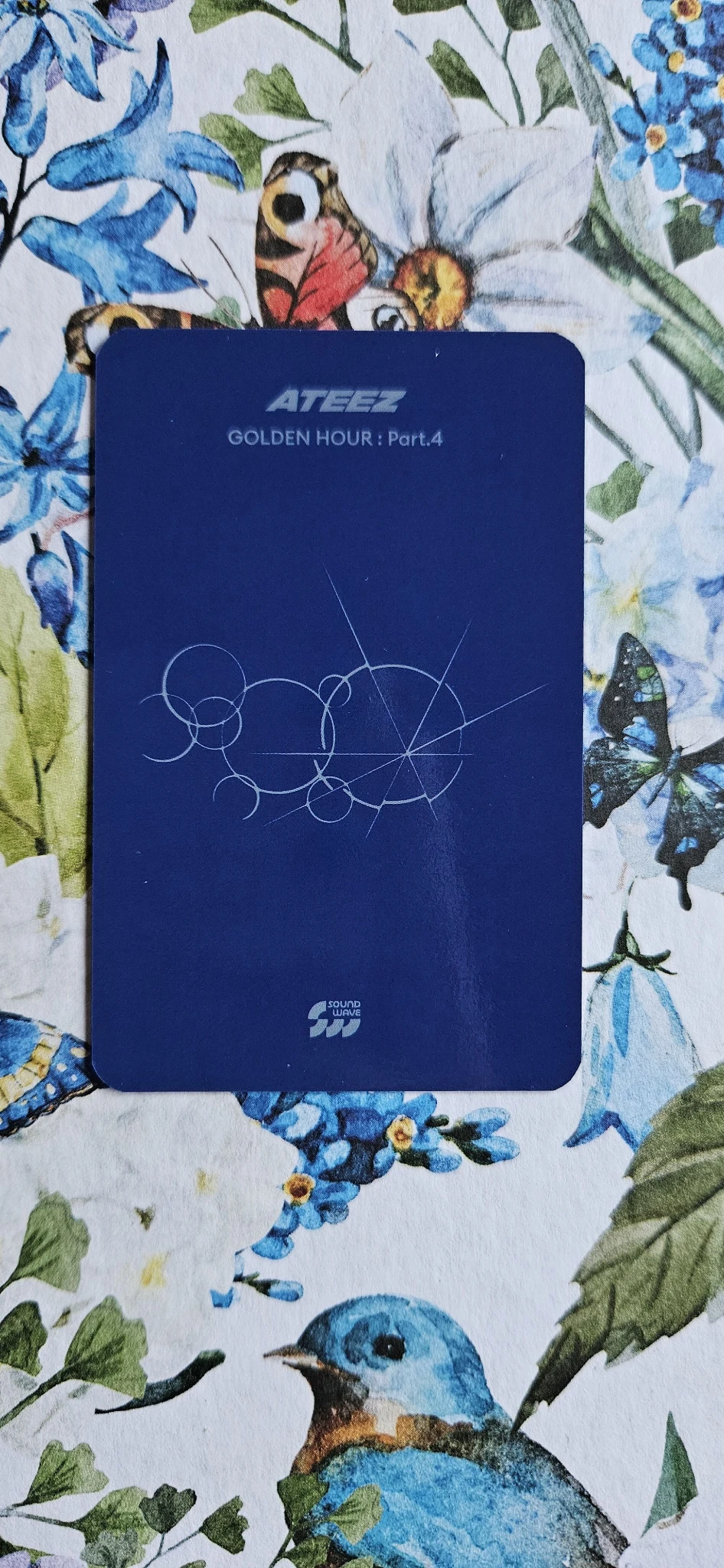 ATEEZ Wooyoung ATEEZ - Wooyoung - Golden Hour : Part.4 Album pob (pre-order benefit) soundwave listing photo 2