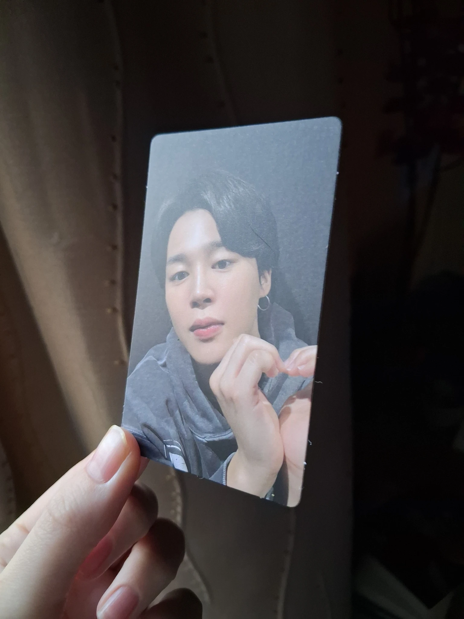 BTS Jimin BTS - Jimin - Face Album album photocard invisible face ver. undefinable face ver. listing photo 2