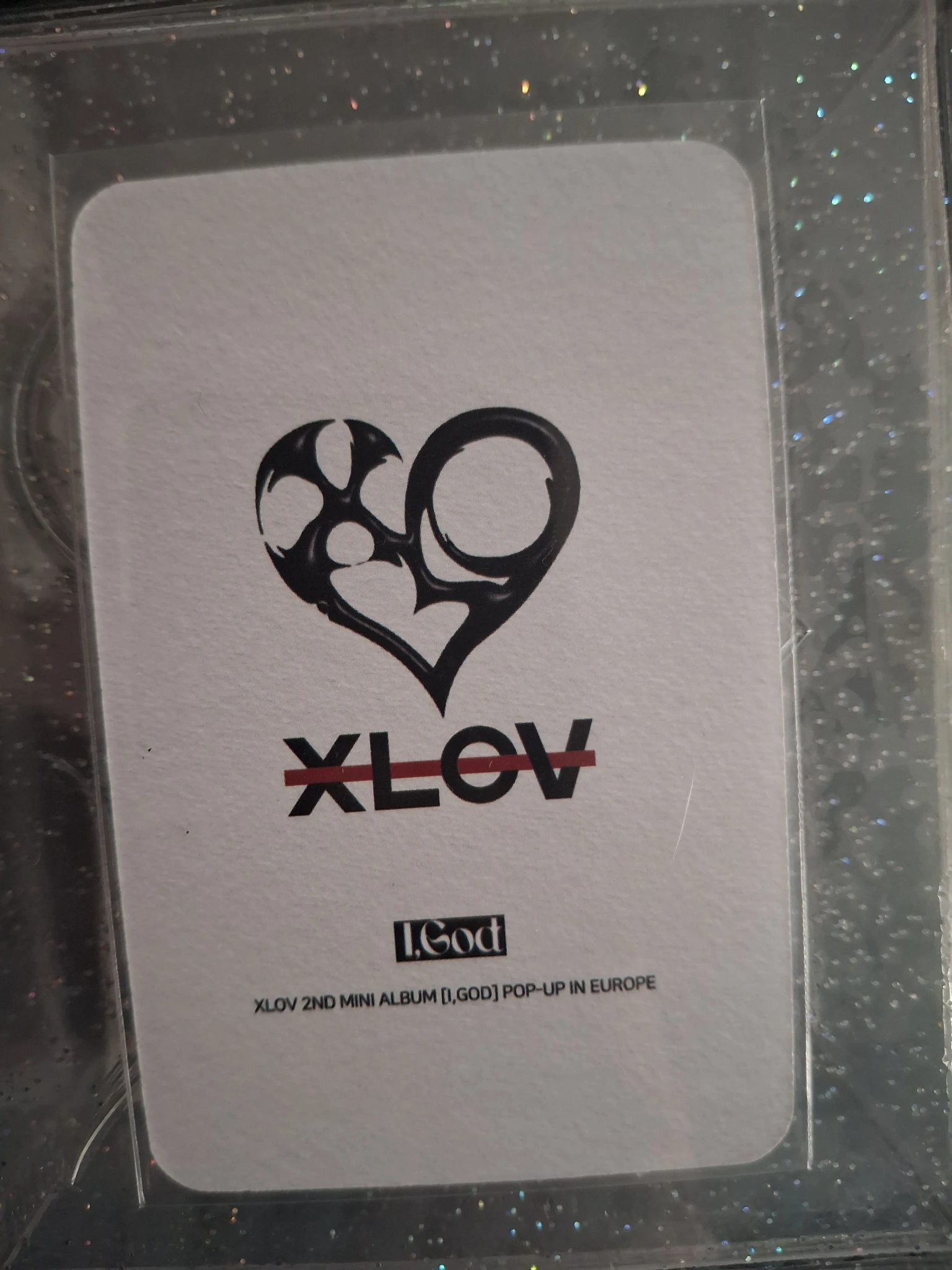XLOV Haru XLOV - Haru - I, God Album merch photocard pop-up listing photo 2
