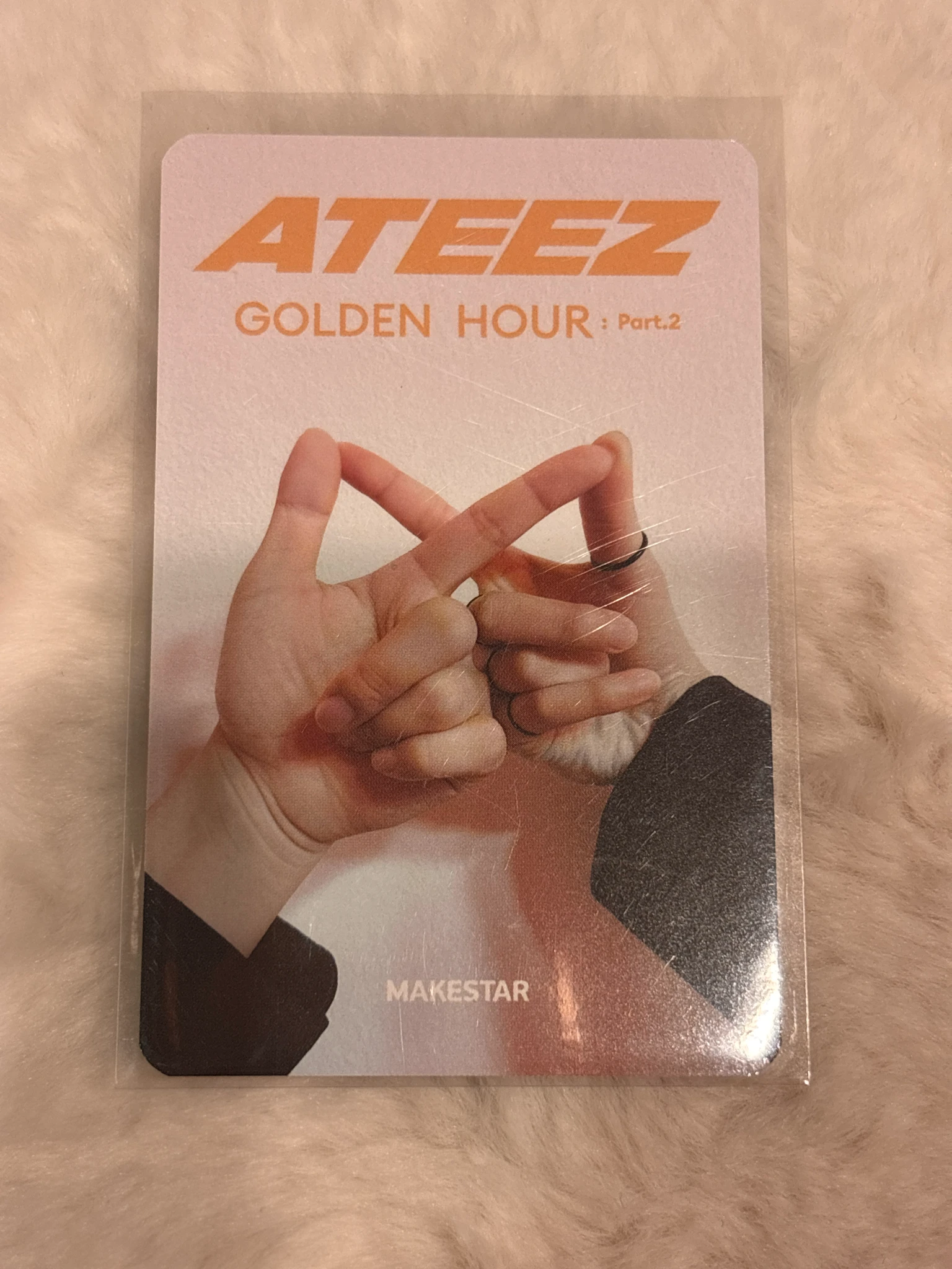 ATEEZ ATEEZ - Seonghwa & Jongho - Golden Hour : Part 2 Album makestar lucky draw listing photo 2