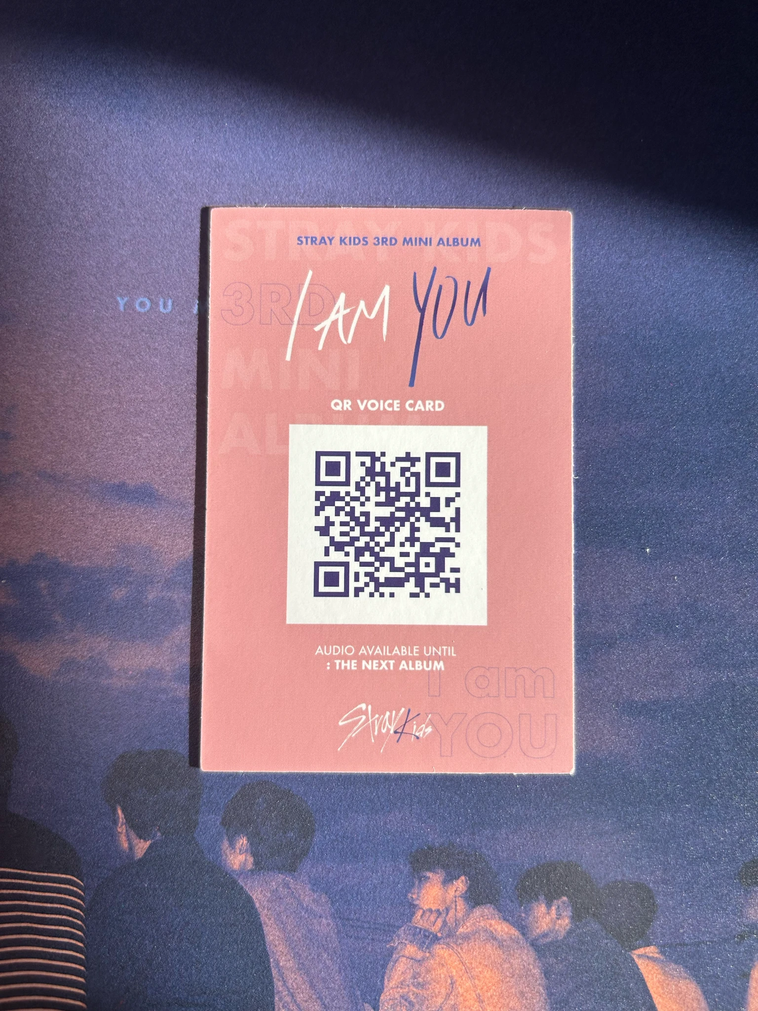 Stray Kids Bang Chan Stray Kids - Bang Chan - I am YOU Album C version album photocard version 3 standard version qr card listing photo 2