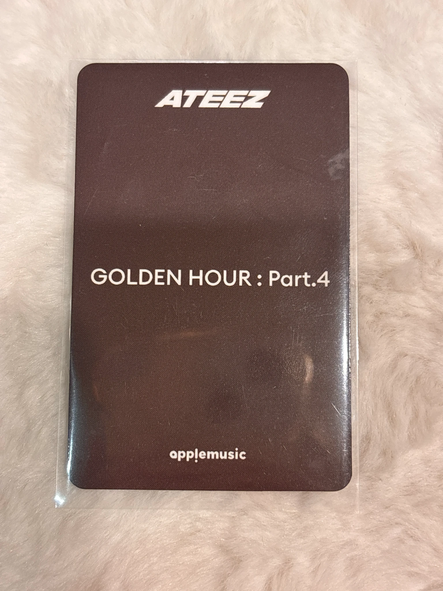 ATEEZ San ATEEZ - San - Golden Hour : Part.4 Album apple music fansign listing photo 2