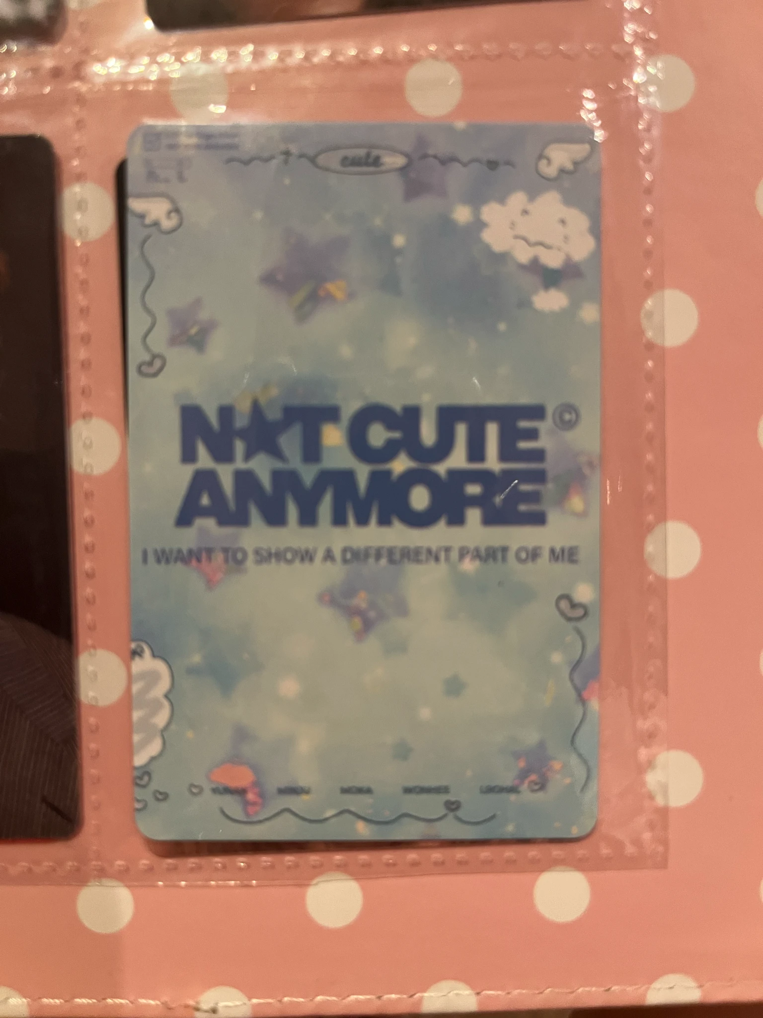 ILLIT Moka ILLIT - Moka - NOT CUTE ANYMORE Album pre-order benefit (pob) withmuu non-standard size listing photo 2