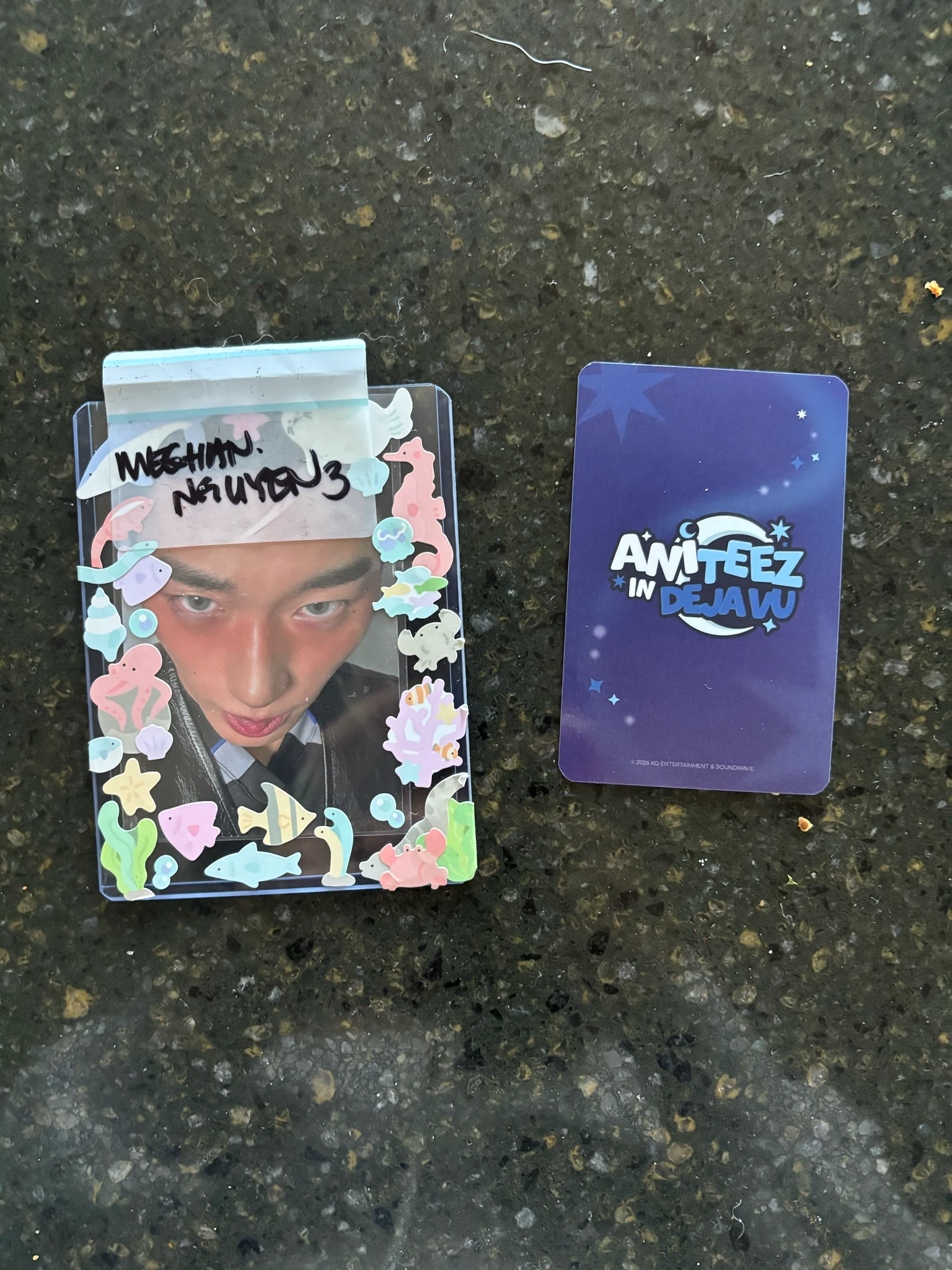 ATEEZ Yunho ATEEZ - Yunho - ANITEEZ IN DEJA VU Other pop-up trading card version 2 listing photo 2