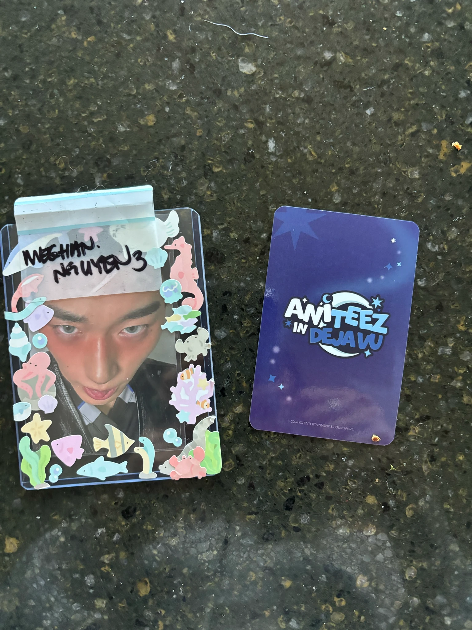 ATEEZ ATEEZ - Hongjoong & Yeosang - ANITEEZ IN DEJA VU Other trading card random pack merch photocard listing photo 2