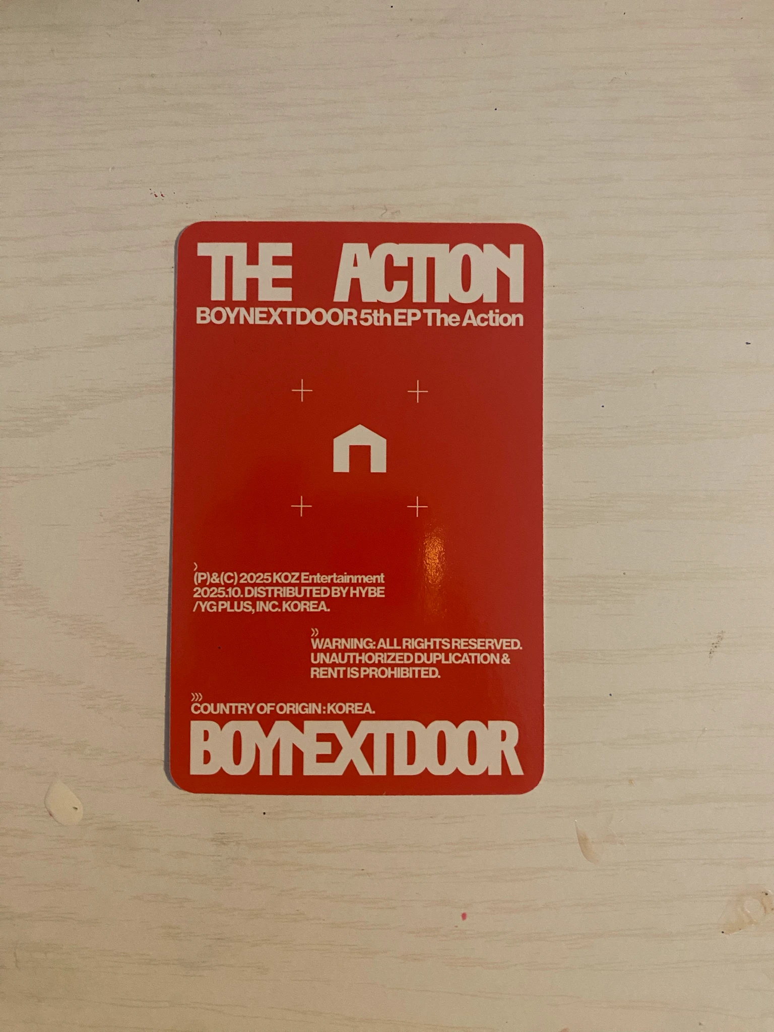 BOYNEXTDOOR Jaehyun  BOYNEXTDOOR - Jaehyun  - The Action Album target exclusive listing photo 2